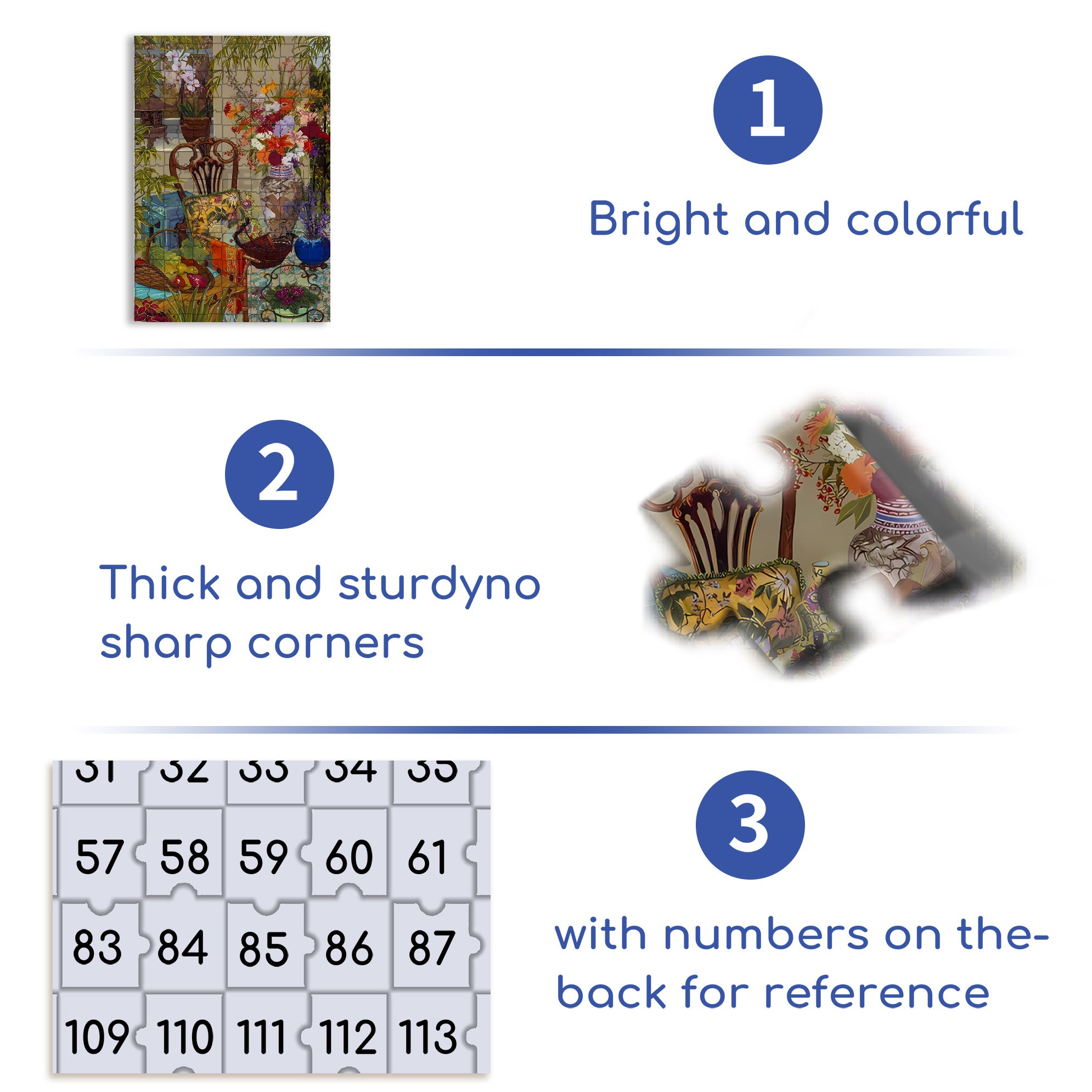 Birds 500pcs/1000pcs Jigsaw Puzzle, Scratch-Resistant, Interactive Family Game & Brain-Boosting DIY Decor, Perfect for Halloween, Christmas & New Year Gifts, Family Puzzle Game