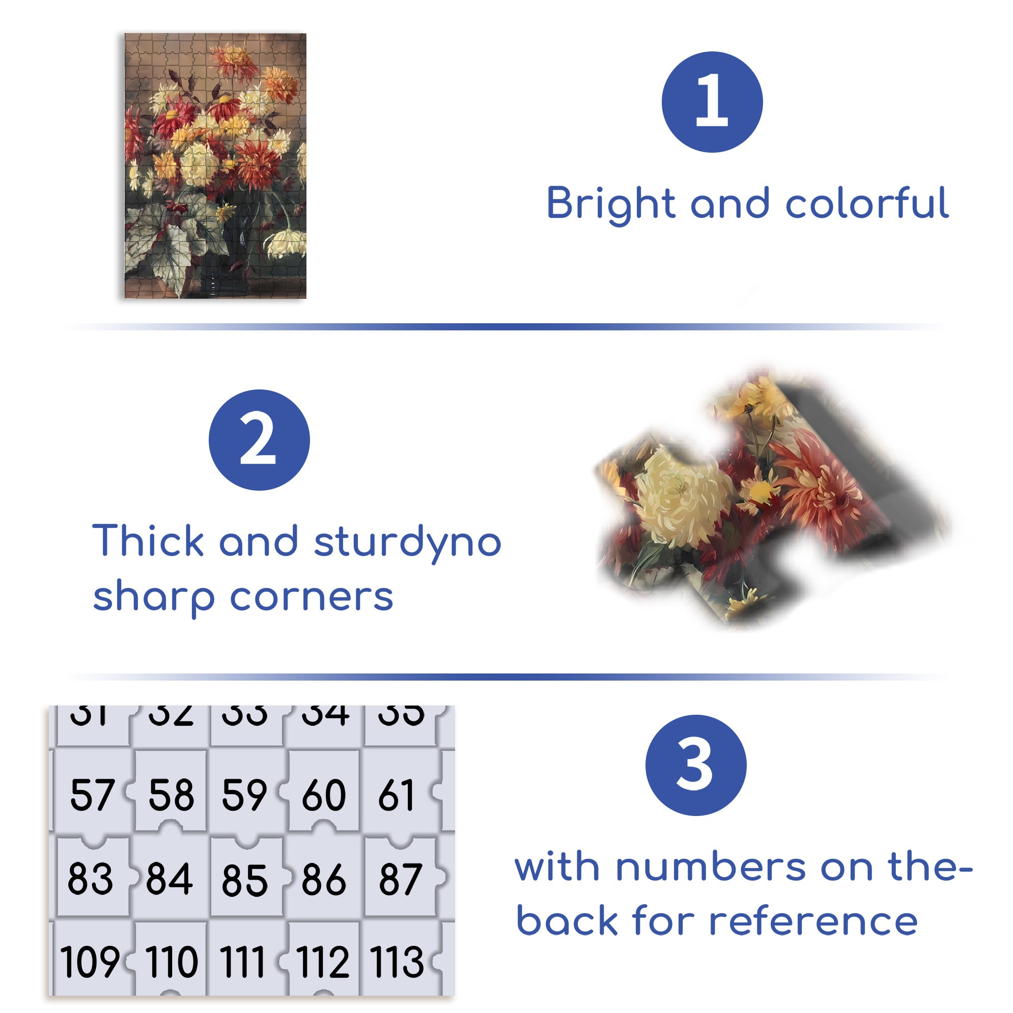 Briony May Smith 500pcs/1000pcs Jigsaw Puzzle, Scratch-Resistant, Interactive Family Game & Brain-Boosting DIY Decor, Perfect for Halloween, Christmas & New Year Gifts, Family Puzzle Game
