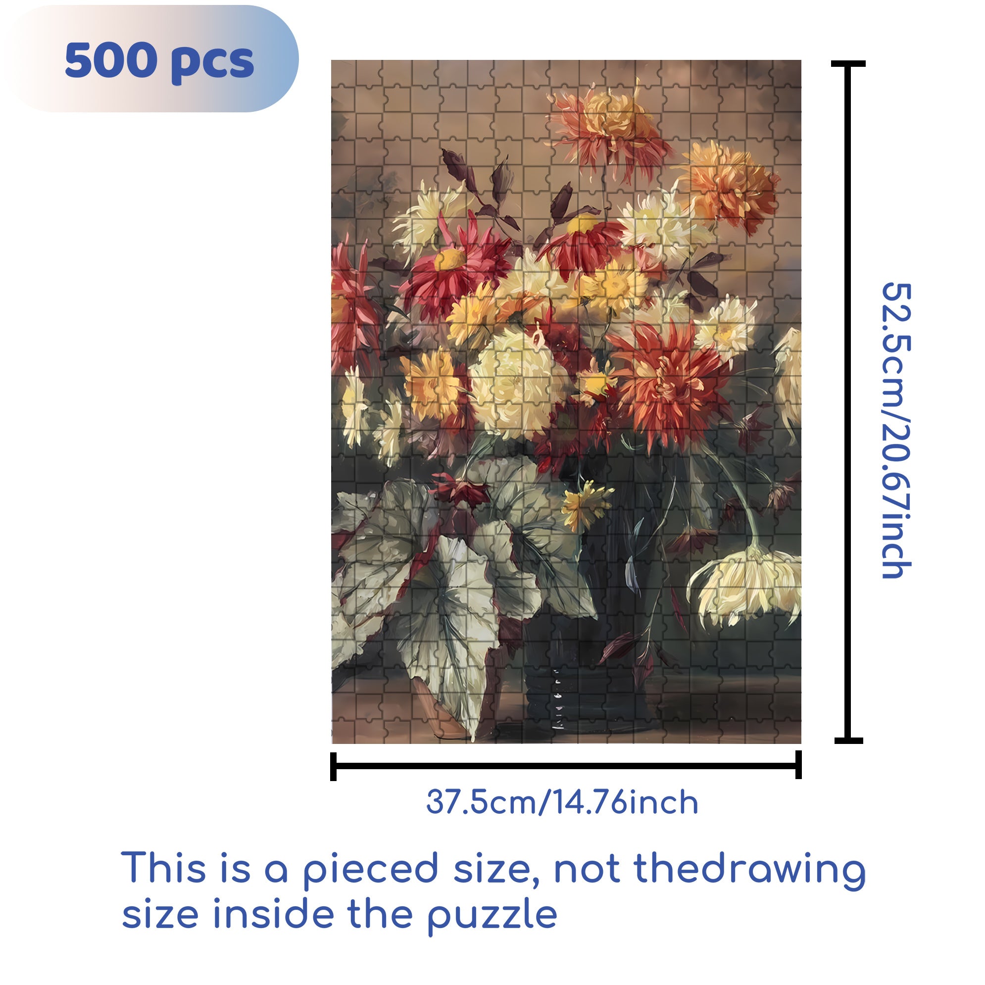 Briony May Smith 500pcs/1000pcs Jigsaw Puzzle, Scratch-Resistant, Interactive Family Game & Brain-Boosting DIY Decor, Perfect for Halloween, Christmas & New Year Gifts, Family Puzzle Game