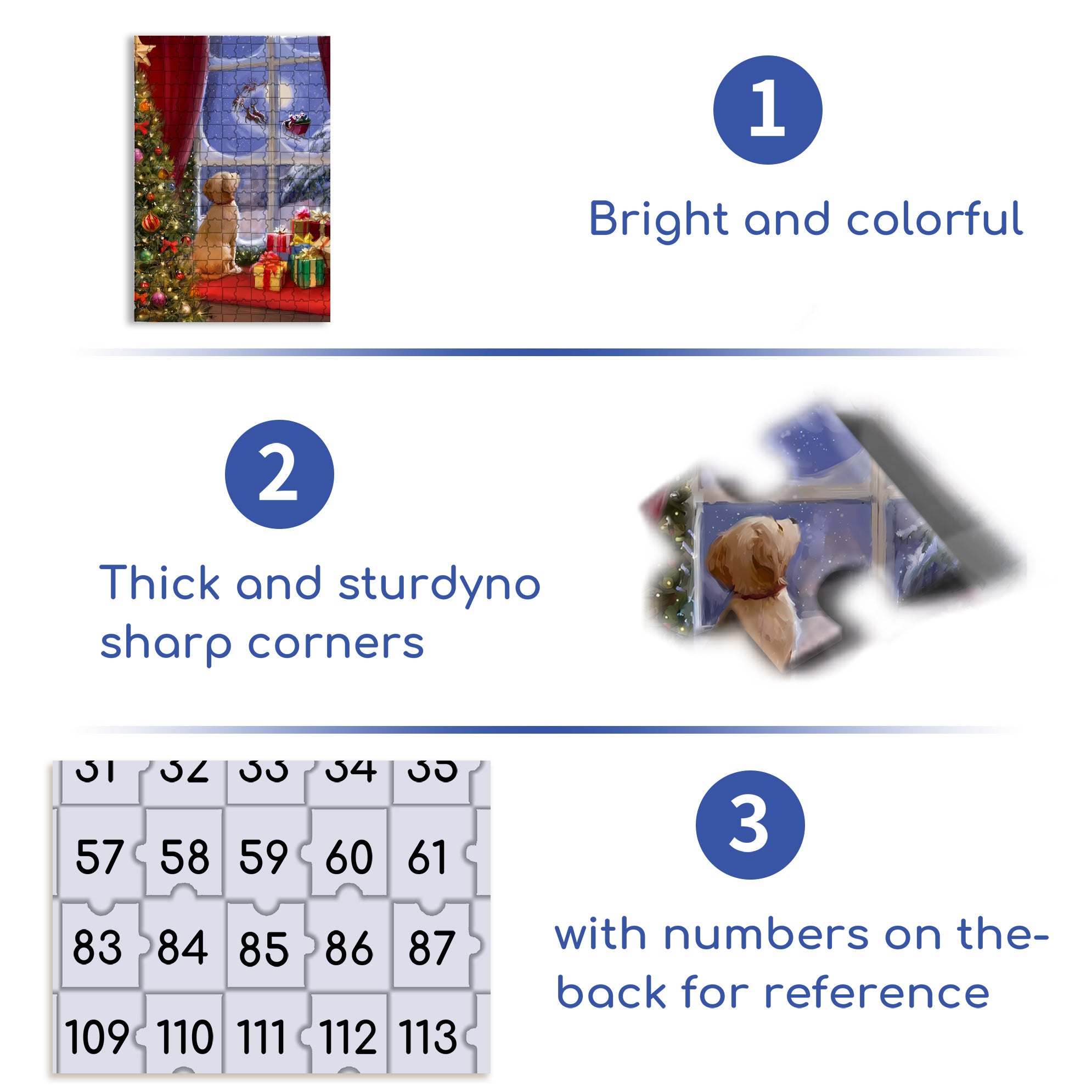 Chill 500pcs/1000pcs Jigsaw Puzzle, Scratch-Resistant, Interactive Family Game & Brain-Boosting DIY Decor, Perfect for Halloween, Christmas & New Year Gifts, Family Puzzle Game