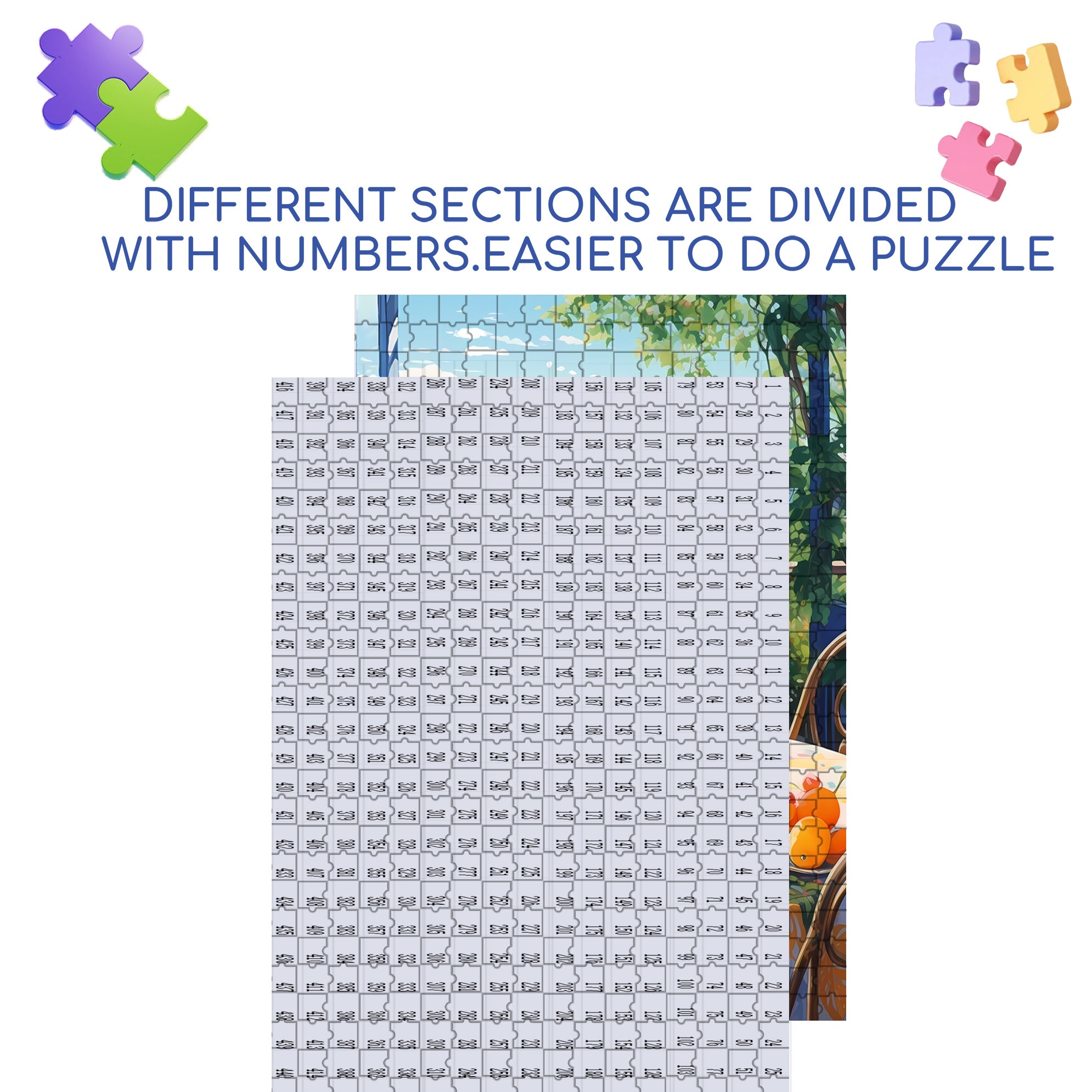 Crystal Christmas 500pcs/1000pcs Jigsaw Puzzle, Scratch-Resistant, Interactive Family Game & Brain-Boosting DIY Decor, Perfect for Halloween, Christmas & New Year Gifts, Family Puzzle Game