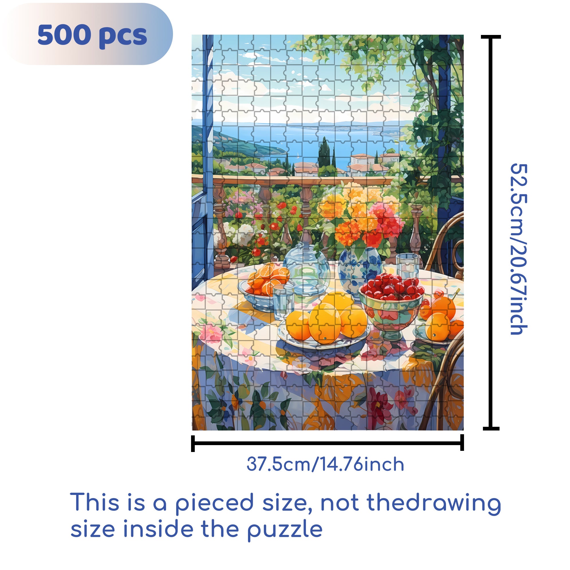 Crystal Christmas 500pcs/1000pcs Jigsaw Puzzle, Scratch-Resistant, Interactive Family Game & Brain-Boosting DIY Decor, Perfect for Halloween, Christmas & New Year Gifts, Family Puzzle Game