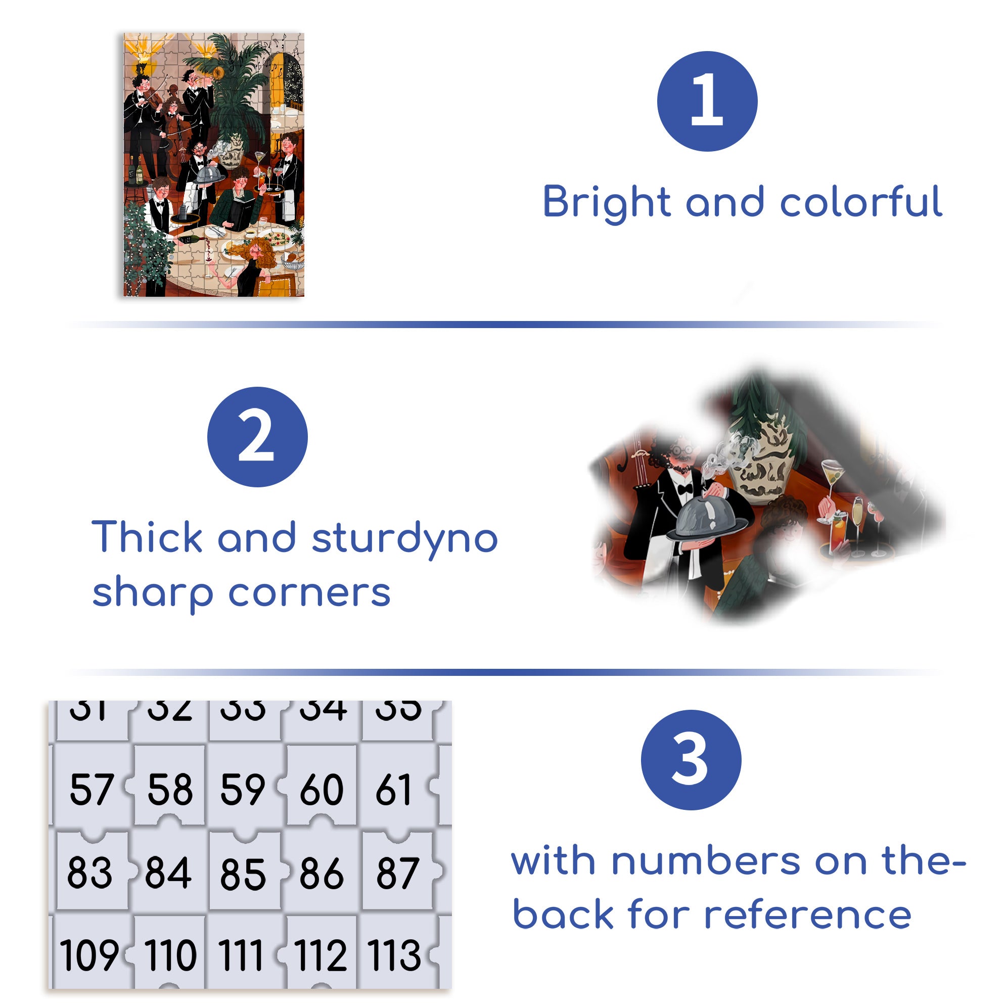 German Shepherd 500pcs/1000pcs Jigsaw Puzzle, Scratch-Resistant, Interactive Family Game & Brain-Boosting DIY Decor, Perfect for Halloween, Christmas & New Year Gifts, Family Puzzle Game