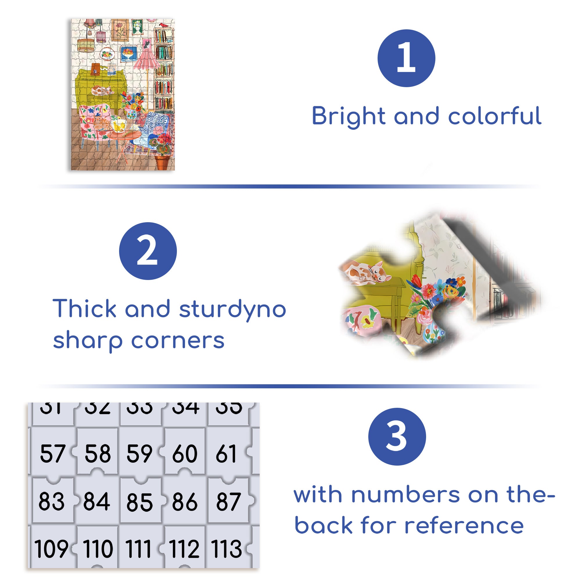 House And Hom 500pcs/1000pcs Jigsaw Puzzle, Scratch-Resistant, Interactive Family Game & Brain-Boosting DIY Decor, Perfect for Halloween, Christmas & New Year Gifts, Family Puzzle Game