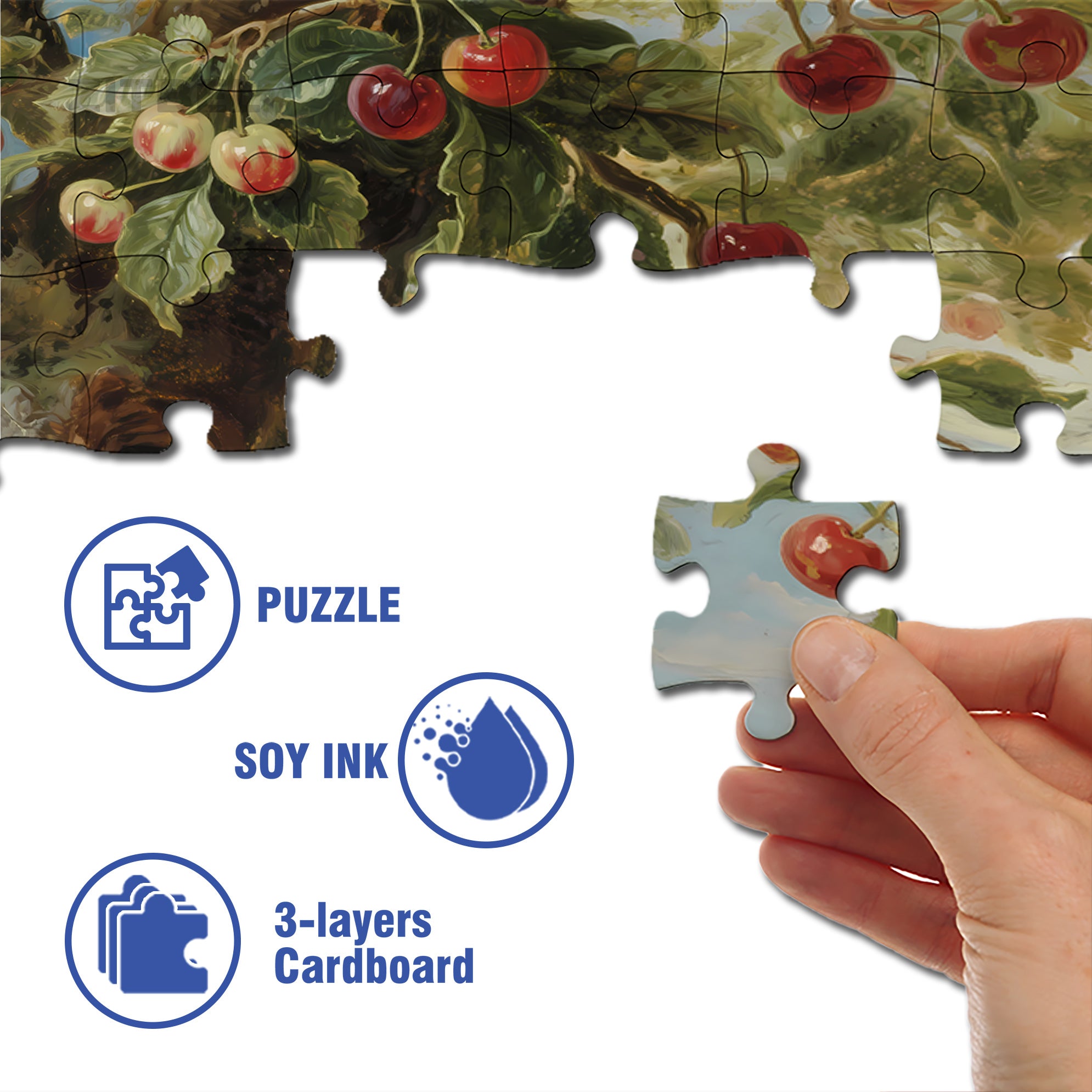 Love Each Other 500pcs/1000pcs Jigsaw Puzzle, Scratch-Resistant, Interactive Family Game & Brain-Boosting DIY Decor, Perfect for Halloween, Christmas & New Year Gifts, Family Puzzle Game