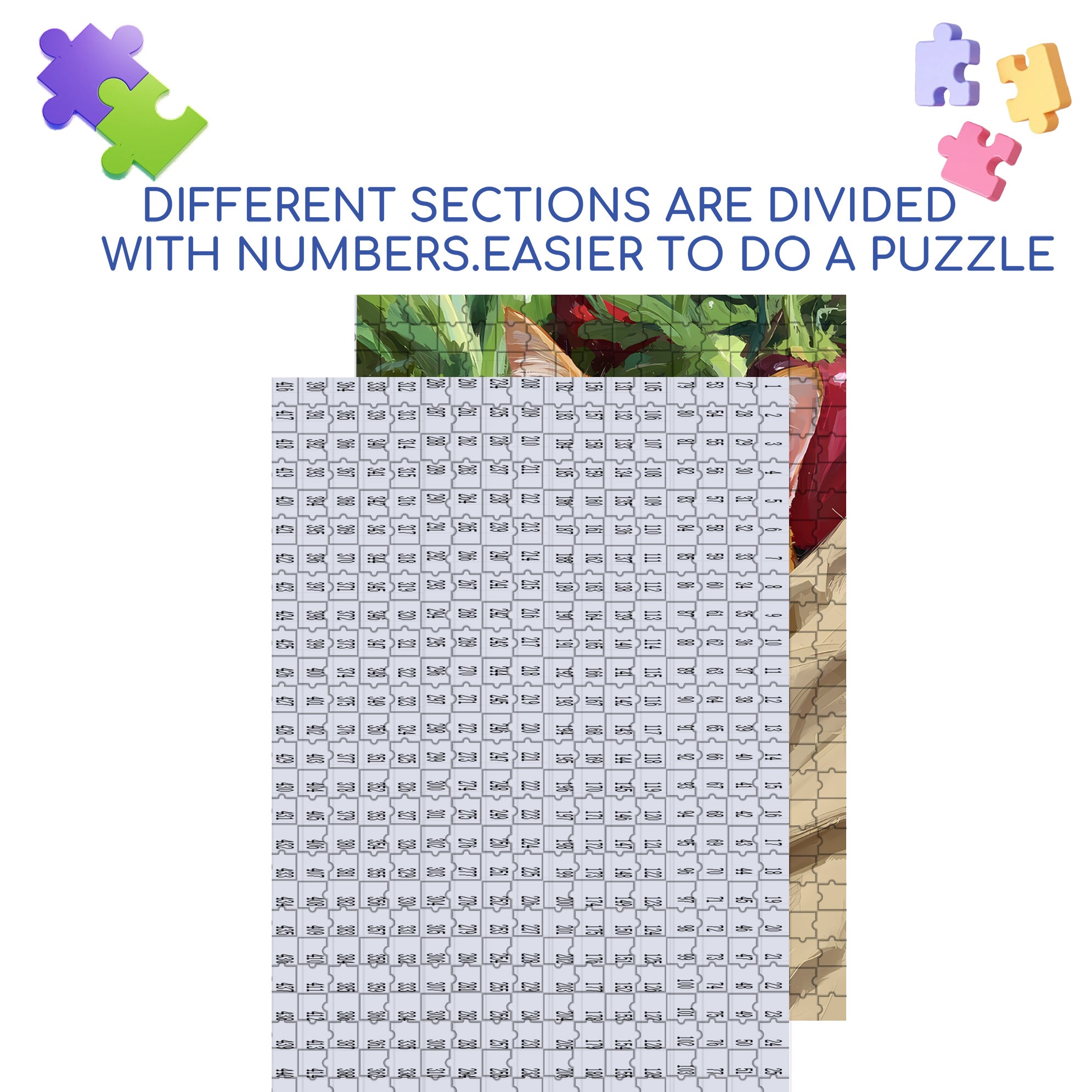 The Cat In The Paper Bag 500pcs/1000pcs Jigsaw Puzzle, Scratch-Resistant, Interactive Family Game & Brain-Boosting DIY Decor, Perfect for Halloween, Christmas & New Year Gifts, Family Puzzle Game