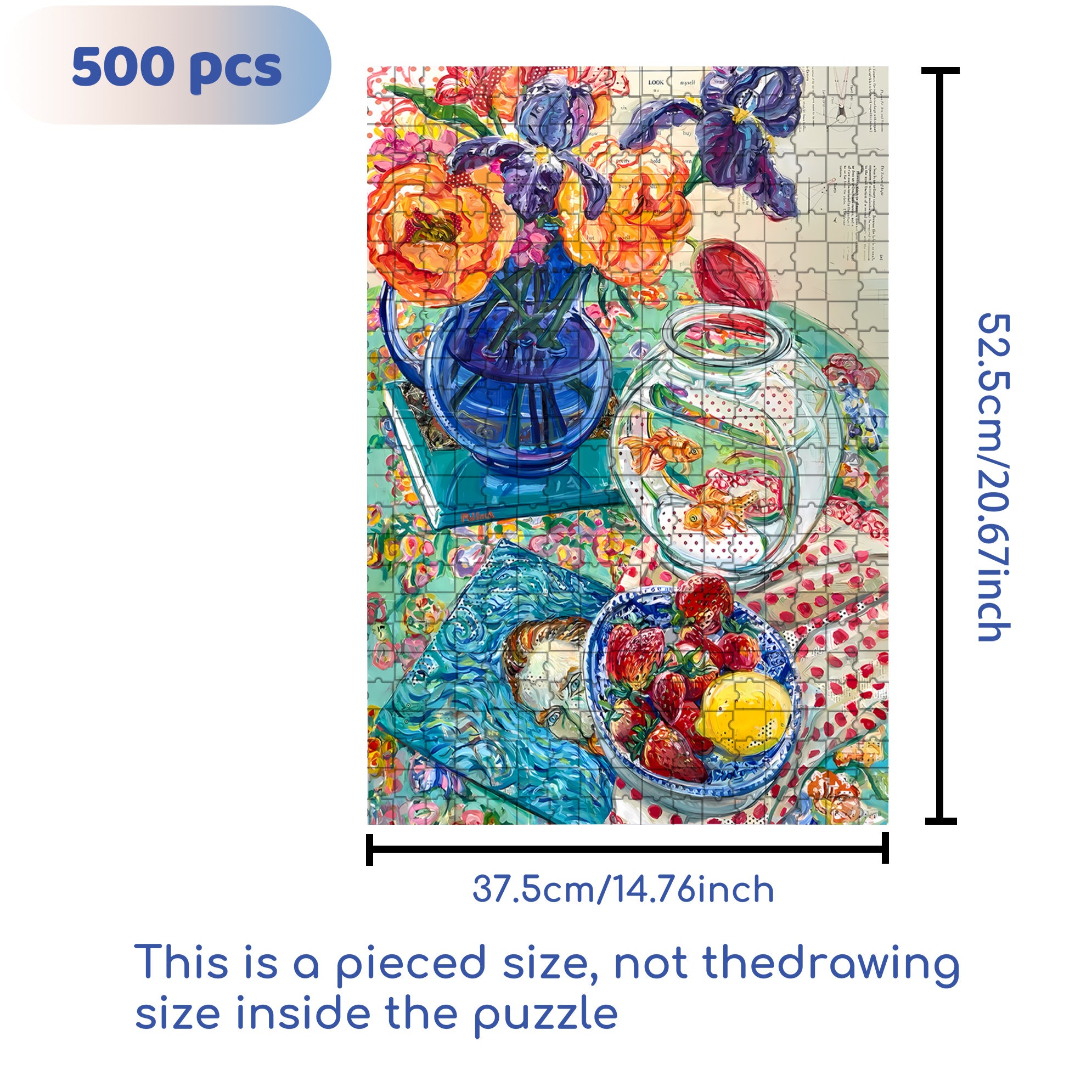 To My Love 500pcs/1000pcs Jigsaw Puzzle, Scratch-Resistant, Interactive Family Game & Brain-Boosting DIY Decor, Perfect for Halloween, Christmas & New Year Gifts, Family Puzzle Game