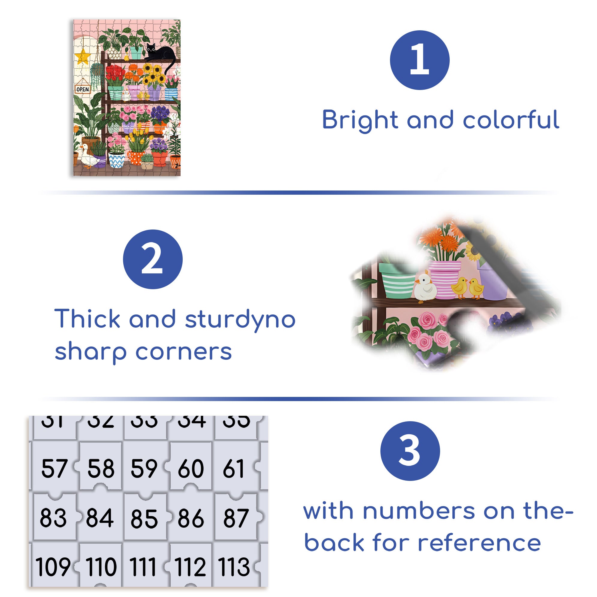 Colorful Spring 500pcs/1000pcs Jigsaw Puzzle, Scratch-Resistant, Interactive Family Game & Brain-Boosting DIY Decor, Perfect for Halloween, Christmas & New Year Gifts, Family Puzzle Game