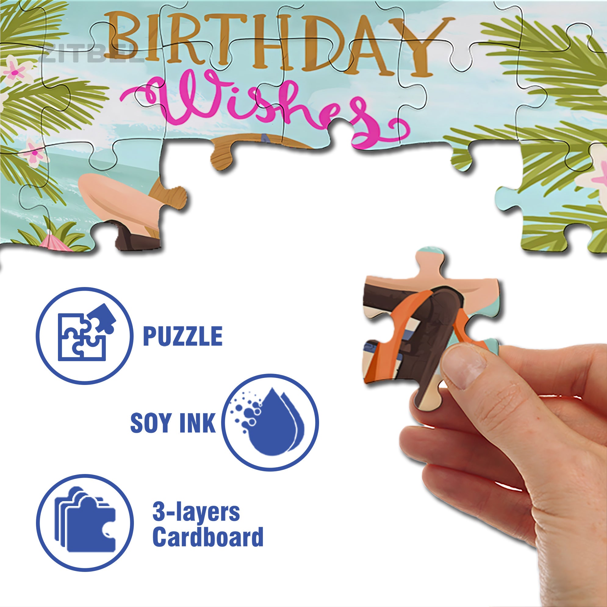 Girl Boss 500pcs/1000pcs Jigsaw Puzzle, Scratch-Resistant, Interactive Family Game & Brain-Boosting DIY Decor, Perfect for Halloween, Christmas & New Year Gifts, Family Puzzle Game