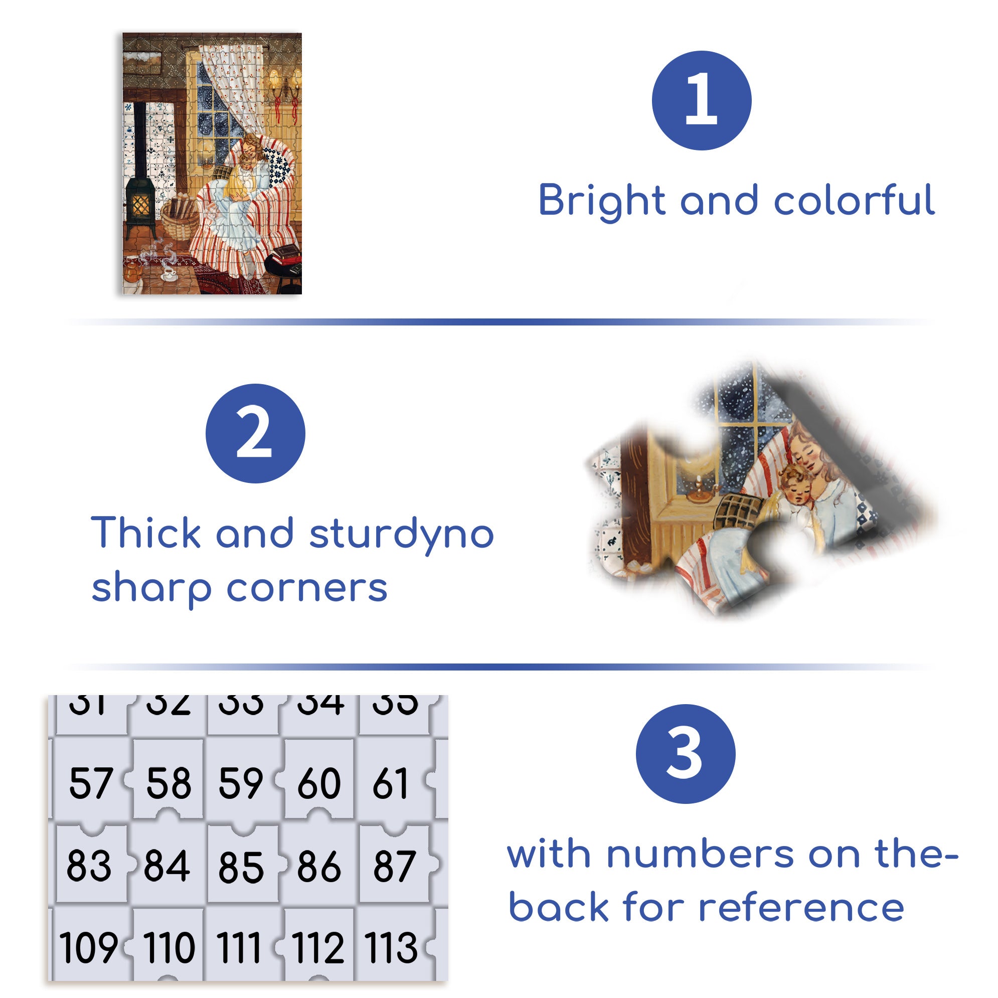 Hug 500pcs/1000pcs Jigsaw Puzzle, Scratch-Resistant, Interactive Family Game & Brain-Boosting DIY Decor, Perfect for Halloween, Christmas & New Year Gifts, Family Puzzle Game