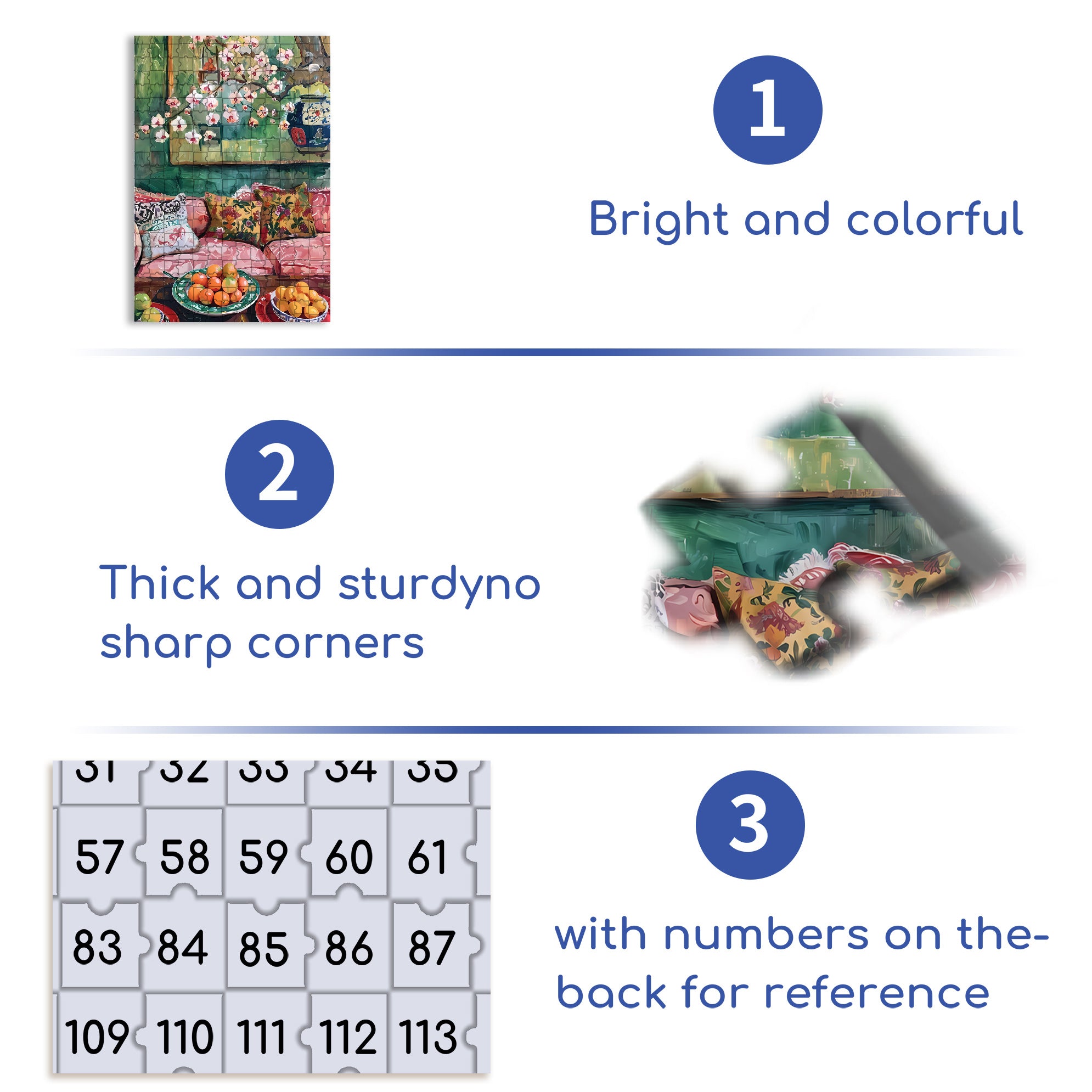 Living Room 500pcs/1000pcs Jigsaw Puzzle, Scratch-Resistant, Interactive Family Game & Brain-Boosting DIY Decor, Perfect for Halloween, Christmas & New Year Gifts, Family Puzzle Game
