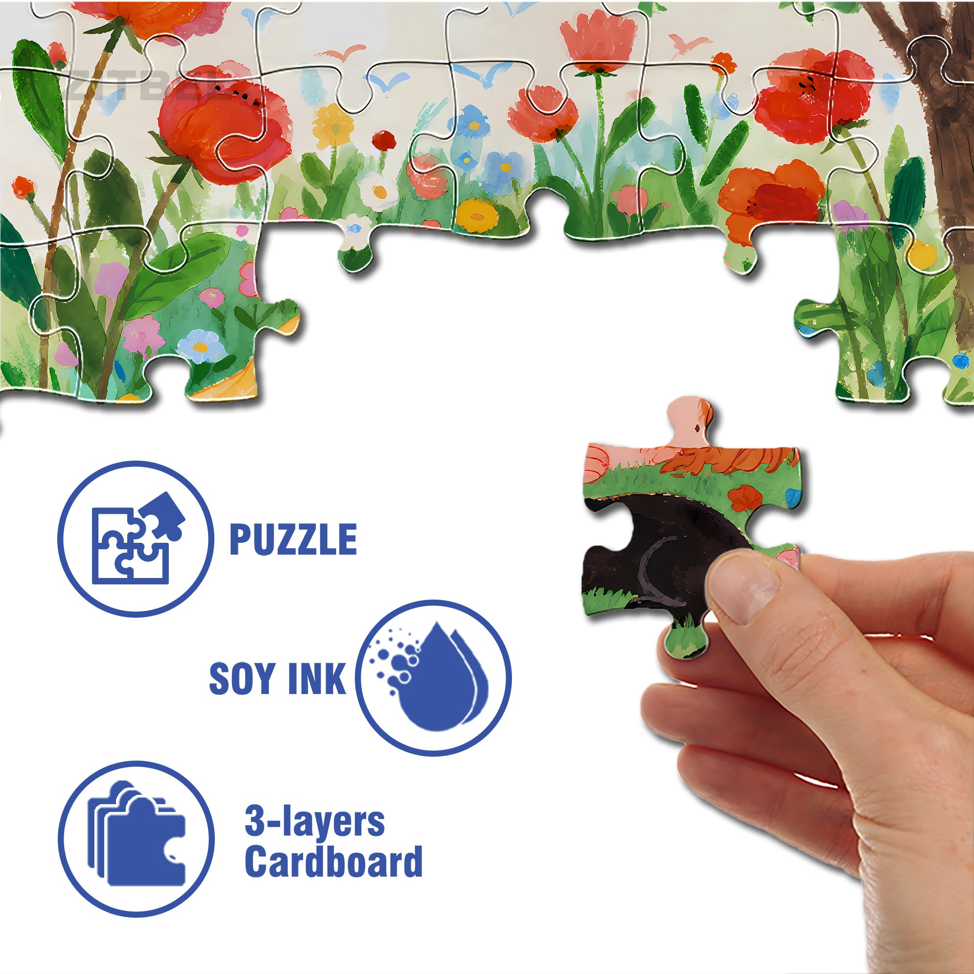 Take A Nap 500pcs/1000pcs Jigsaw Puzzle, Scratch-Resistant, Interactive Family Game & Brain-Boosting DIY Decor, Perfect for Halloween, Christmas & New Year Gifts, Family Puzzle Game