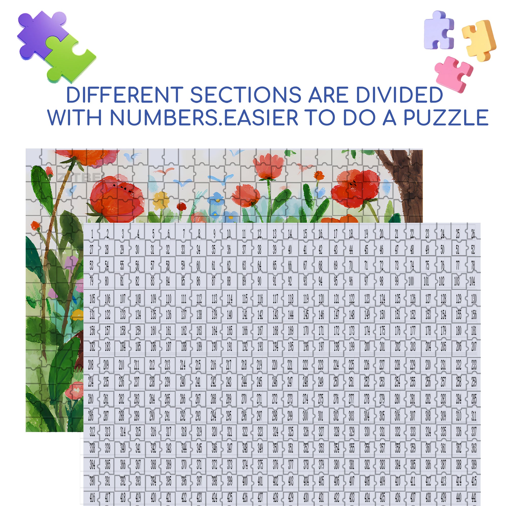 Take A Nap 500pcs/1000pcs Jigsaw Puzzle, Scratch-Resistant, Interactive Family Game & Brain-Boosting DIY Decor, Perfect for Halloween, Christmas & New Year Gifts, Family Puzzle Game