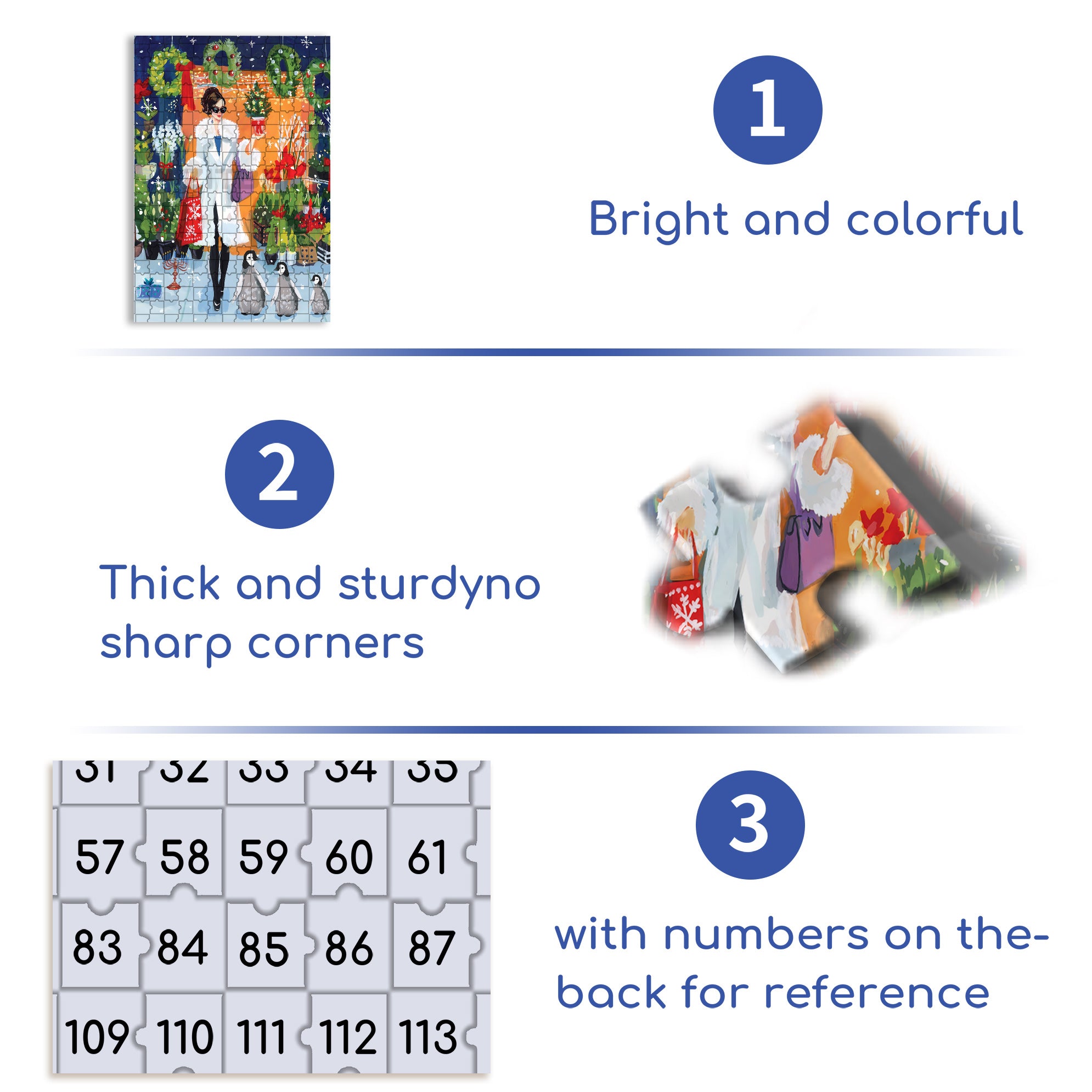 The Best Gift 500pcs/1000pcs Jigsaw Puzzle, Scratch-Resistant, Interactive Family Game & Brain-Boosting DIY Decor, Perfect for Halloween, Christmas & New Year Gifts, Family Puzzle Game