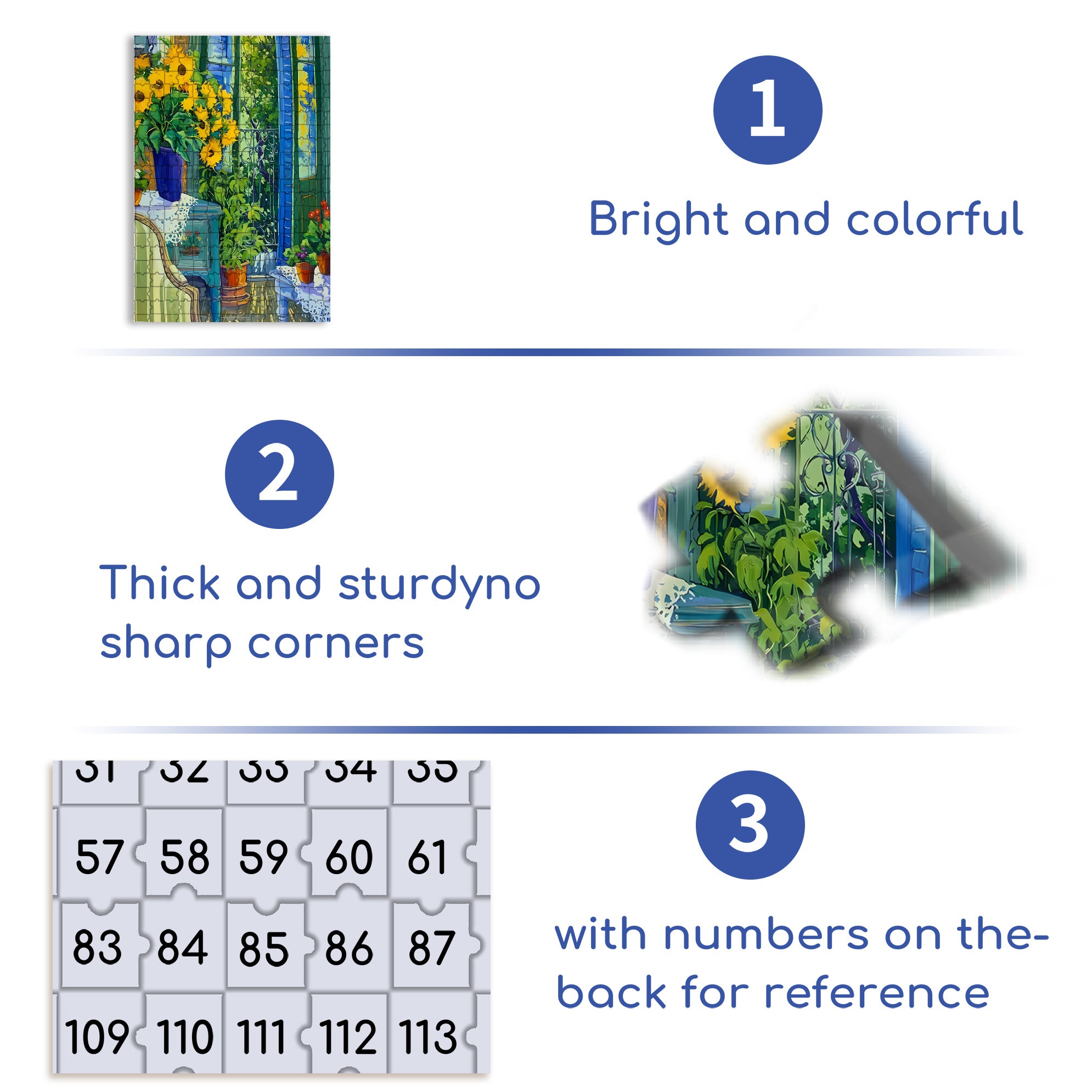 The Summer Of Sunflowers 500pcs/1000pcs Jigsaw Puzzle, Scratch-Resistant, Interactive Family Game & Brain-Boosting DIY Decor, Perfect for Halloween, Christmas & New Year Gifts, Family Puzzle Game