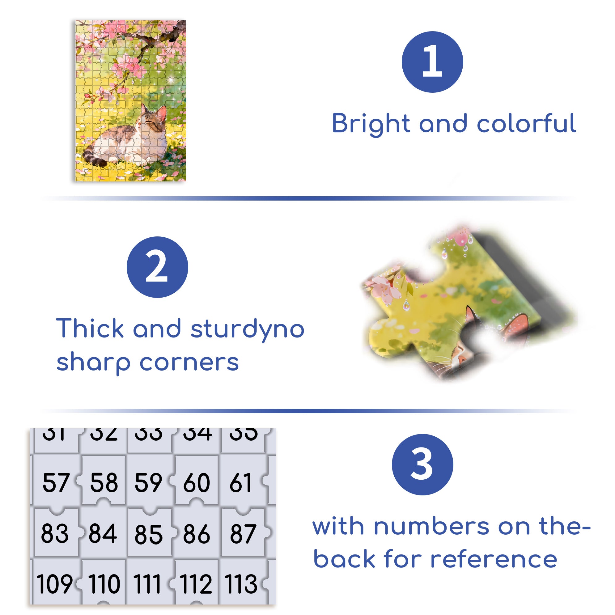 Under The Peach Blossom Tree 500pcs/1000pcs Jigsaw Puzzle, Scratch-Resistant, Interactive Family Game & Brain-Boosting DIY Decor, Perfect for Halloween, Christmas & New Year Gifts, Family Puzzle Game