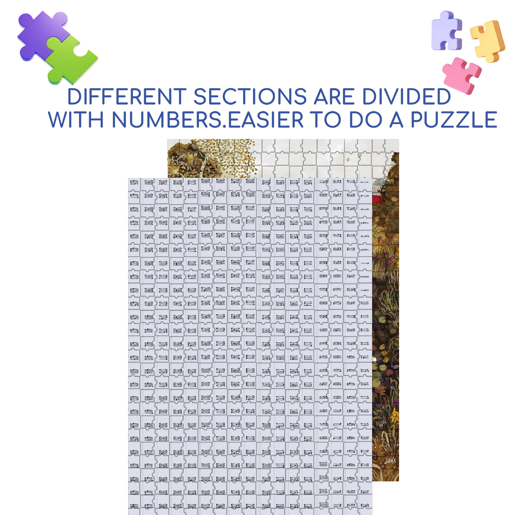 Catch Frogs 500pcs/1000pcs Jigsaw Puzzle, Scratch-Resistant, Interactive Family Game & Brain-Boosting DIY Decor, Perfect for Halloween, Christmas & New Year Gifts, Family Puzzle Game