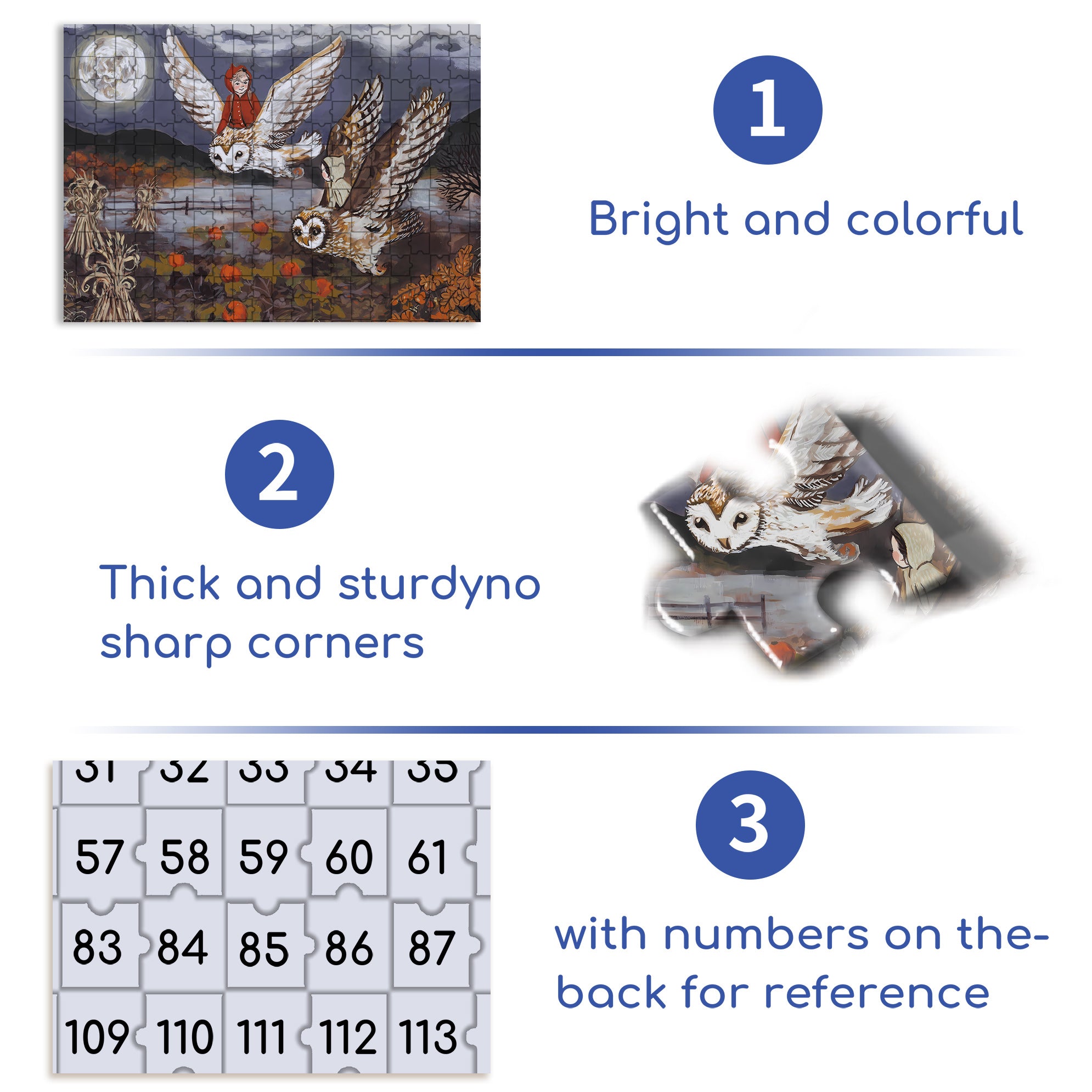 Dreamworld 500pcs/1000pcs Jigsaw Puzzle, Scratch-Resistant, Interactive Family Game & Brain-Boosting DIY Decor, Perfect for Halloween, Christmas & New Year Gifts, Family Puzzle Game