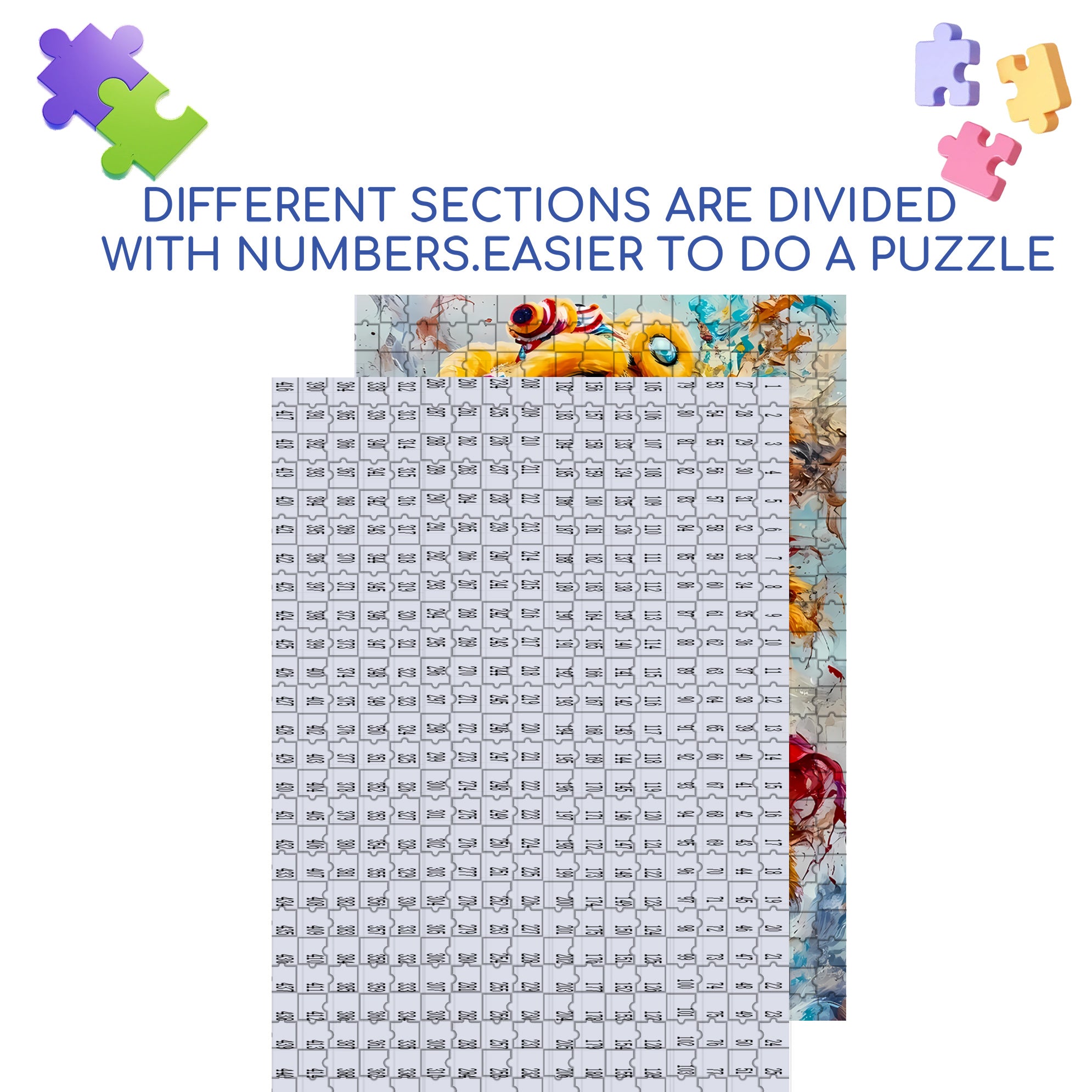 Lion Dance 500pcs/1000pcs Jigsaw Puzzle, Scratch-Resistant, Interactive Family Game & Brain-Boosting DIY Decor, Perfect for Halloween, Christmas & New Year Gifts, Family Puzzle Game