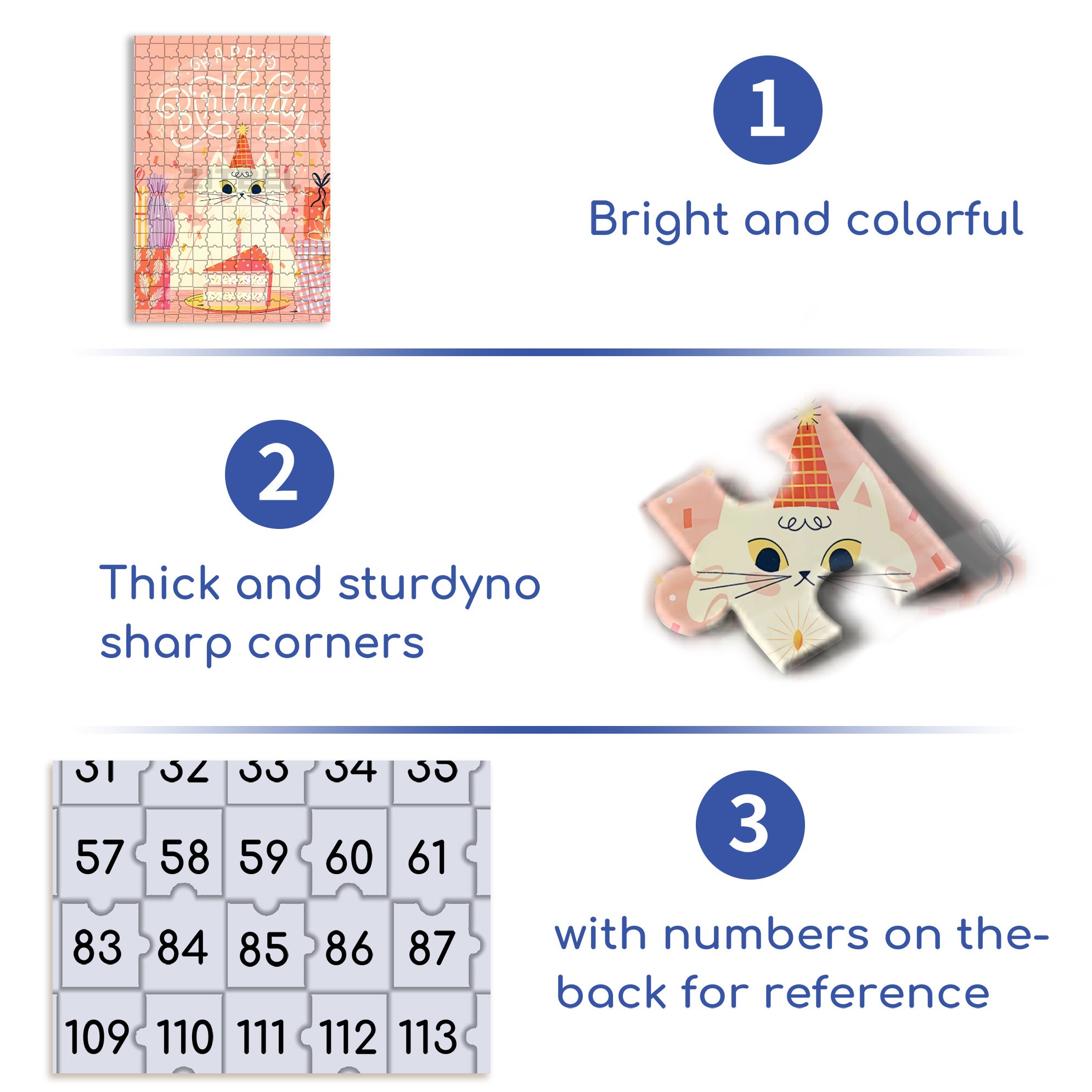 Poof 500pcs/1000pcs Jigsaw Puzzle, Scratch-Resistant, Interactive Family Game & Brain-Boosting DIY Decor, Perfect for Halloween, Christmas & New Year Gifts, Family Puzzle Game