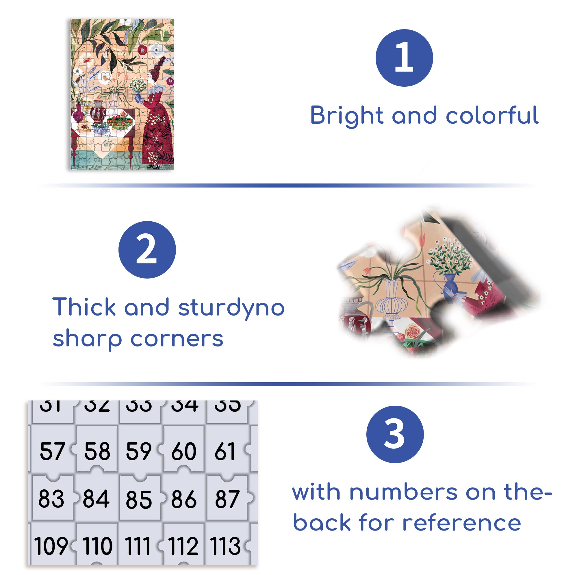 The Plant Lady 500pcs/1000pcs Jigsaw Puzzle, Scratch-Resistant, Interactive Family Game & Brain-Boosting DIY Decor, Perfect for Halloween, Christmas & New Year Gifts, Family Puzzle Game