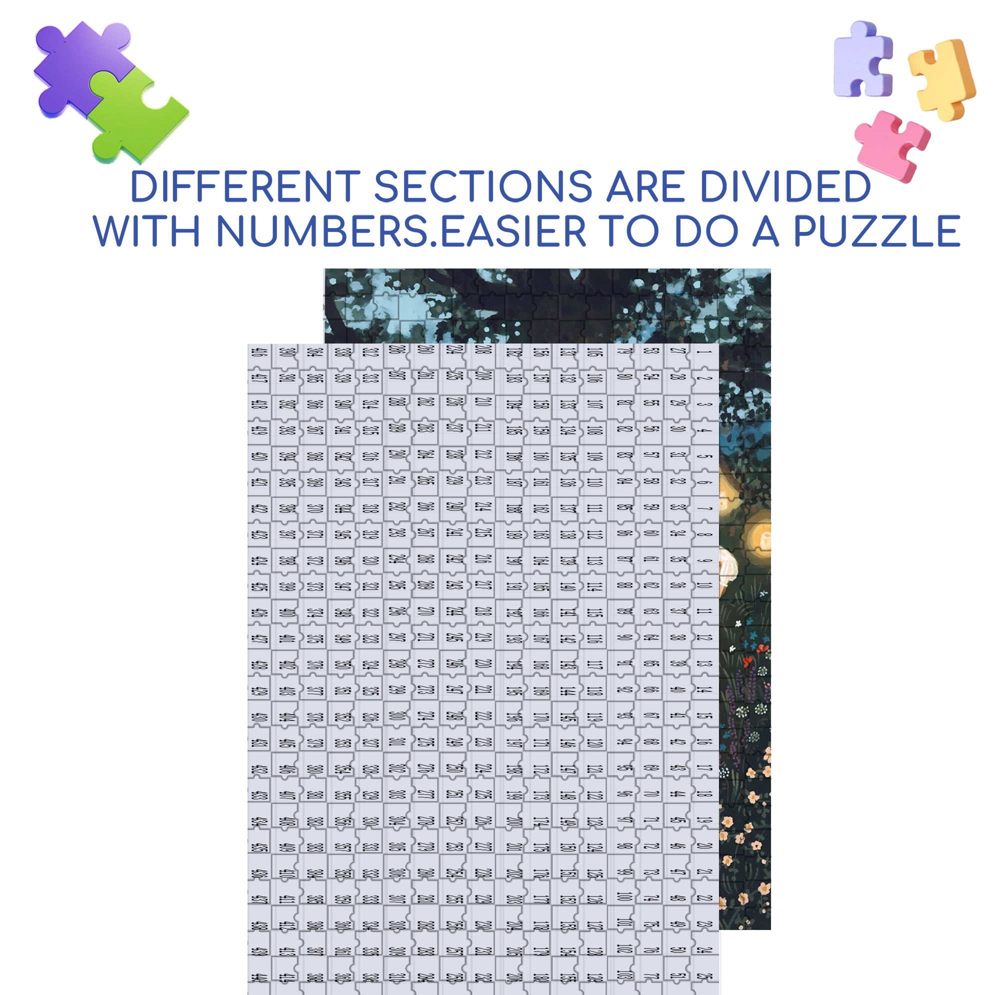 Dinner 500pcs/1000pcs Jigsaw Puzzle, Scratch-Resistant, Interactive Family Game & Brain-Boosting DIY Decor, Perfect for Halloween, Christmas & New Year Gifts, Family Puzzle Game