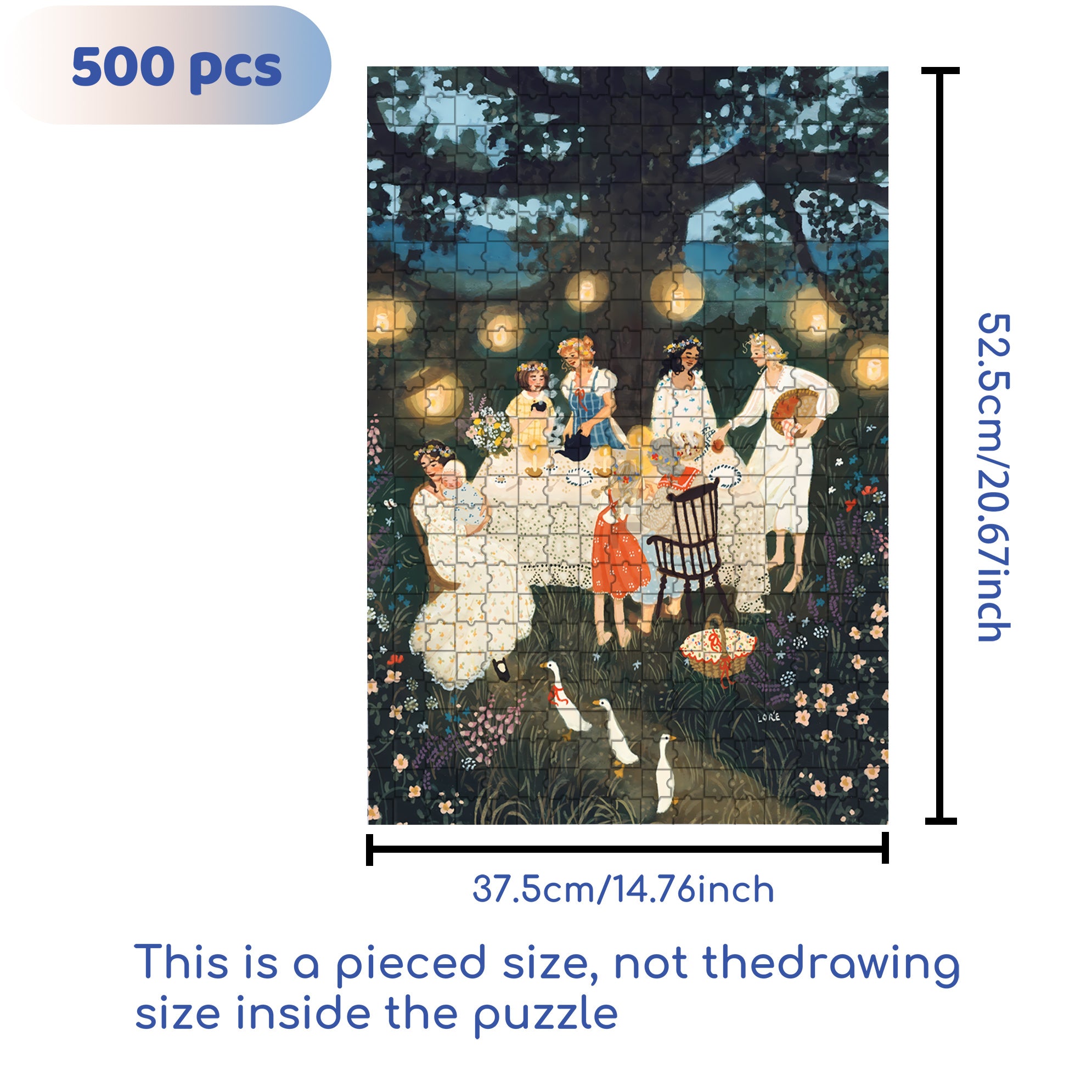 Dinner 500pcs/1000pcs Jigsaw Puzzle, Scratch-Resistant, Interactive Family Game & Brain-Boosting DIY Decor, Perfect for Halloween, Christmas & New Year Gifts, Family Puzzle Game