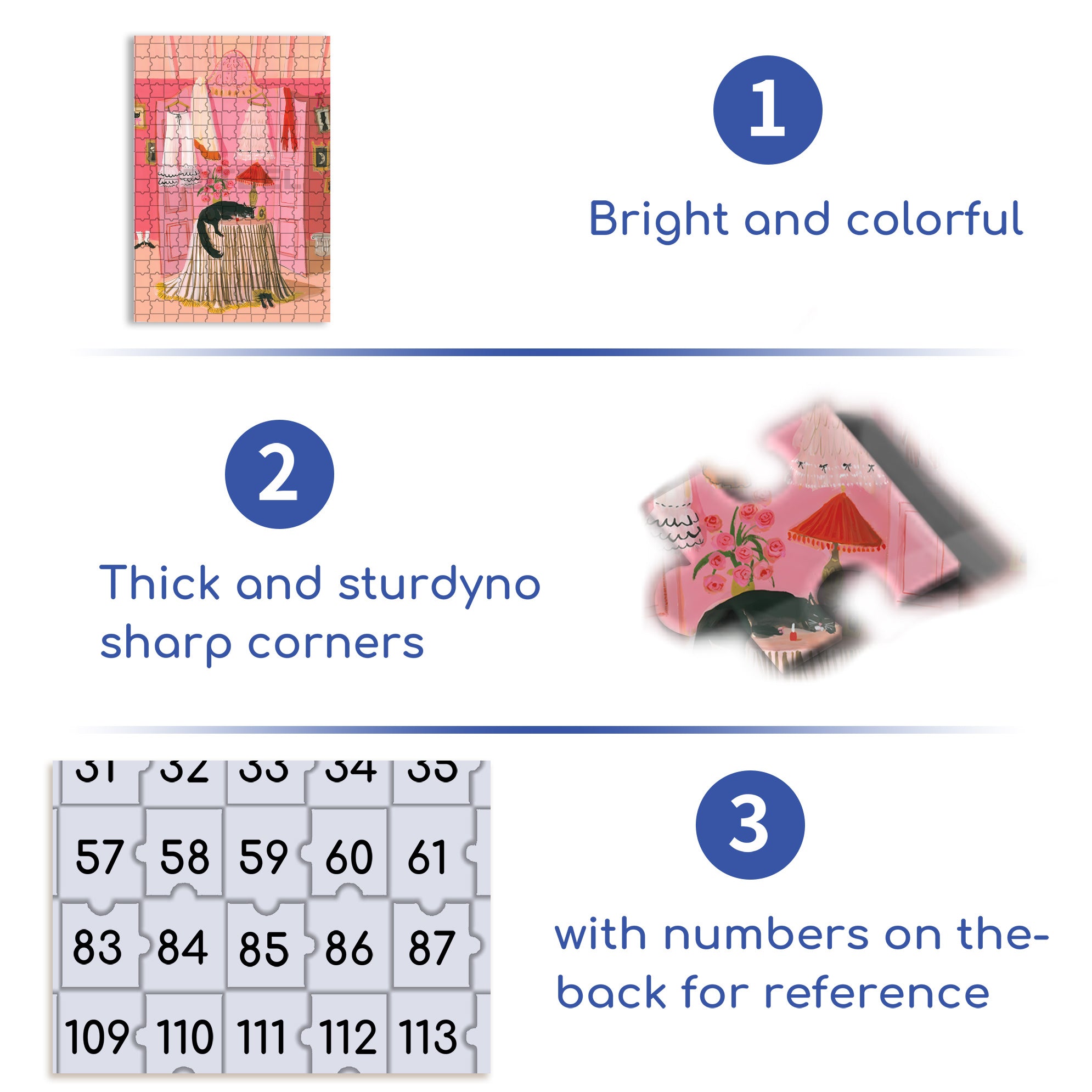 Dressing Room 500pcs/1000pcs Jigsaw Puzzle, Scratch-Resistant, Interactive Family Game & Brain-Boosting DIY Decor, Perfect for Halloween, Christmas & New Year Gifts, Family Puzzle Game