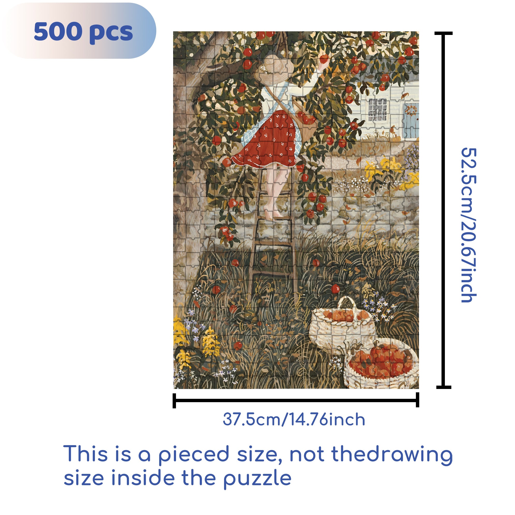 One Day In September 500pcs/1000pcs Jigsaw Puzzle, Scratch-Resistant, Interactive Family Game & Brain-Boosting DIY Decor, Perfect for Halloween, Christmas & New Year Gifts, Family Puzzle Game