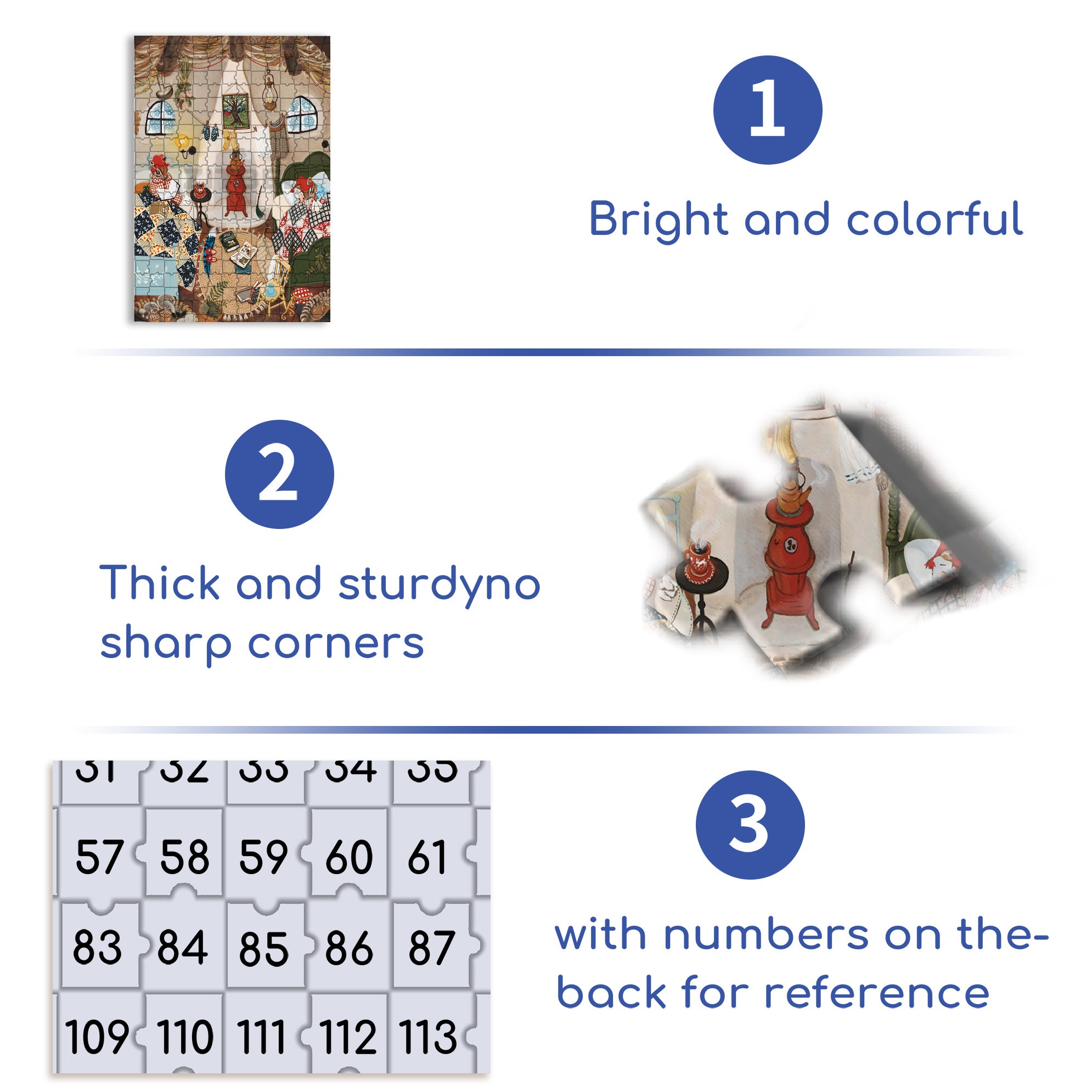 Stay At Home 500pcs/1000pcs Jigsaw Puzzle, Scratch-Resistant, Interactive Family Game & Brain-Boosting DIY Decor, Perfect for Halloween, Christmas & New Year Gifts, Family Puzzle Game
