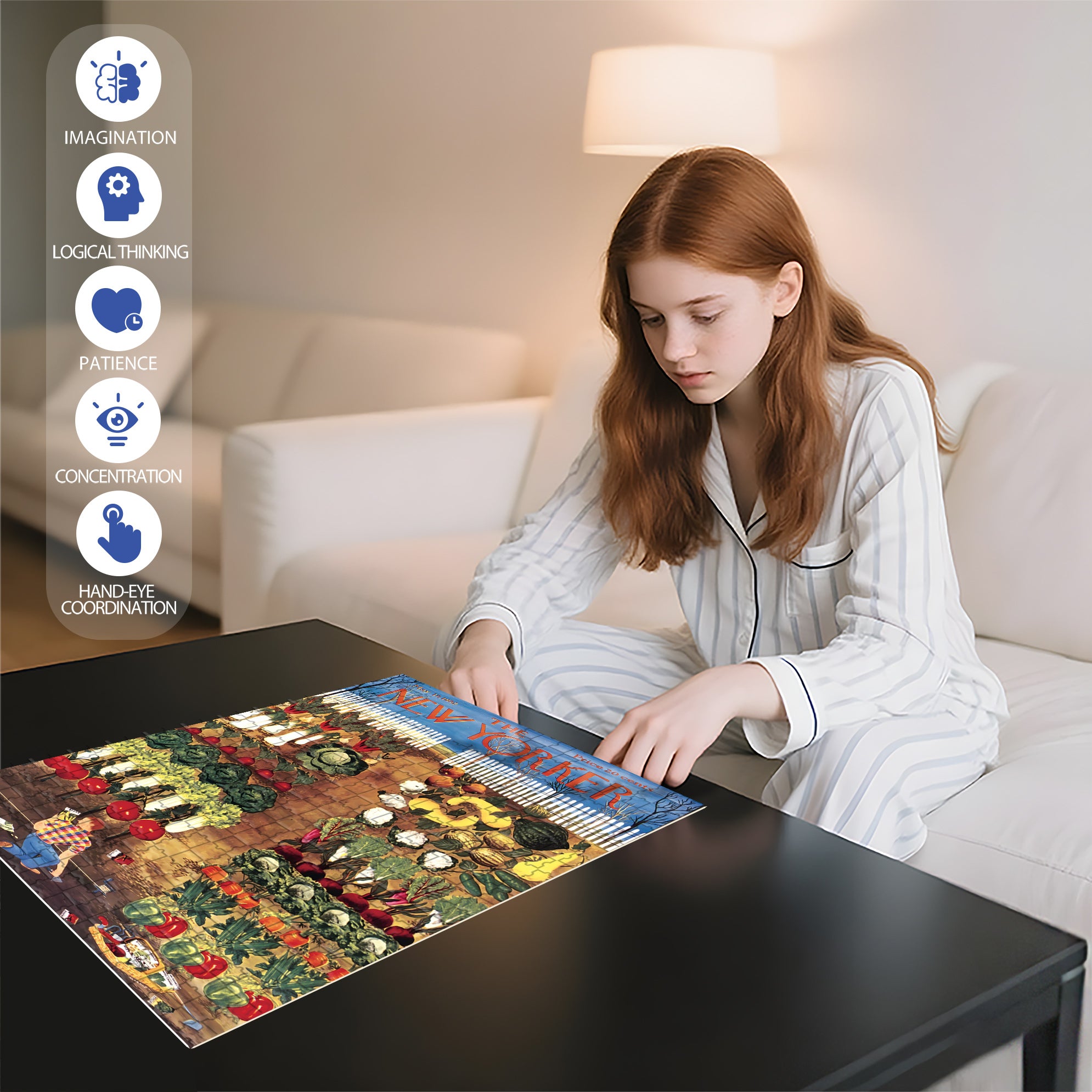 A Master Gardener 500pcs/1000pcs Jigsaw Puzzle, Scratch-Resistant, Interactive Family Game & Brain-Boosting DIY Decor, Perfect for Halloween, Christmas & New Year Gifts, Family Puzzle Game