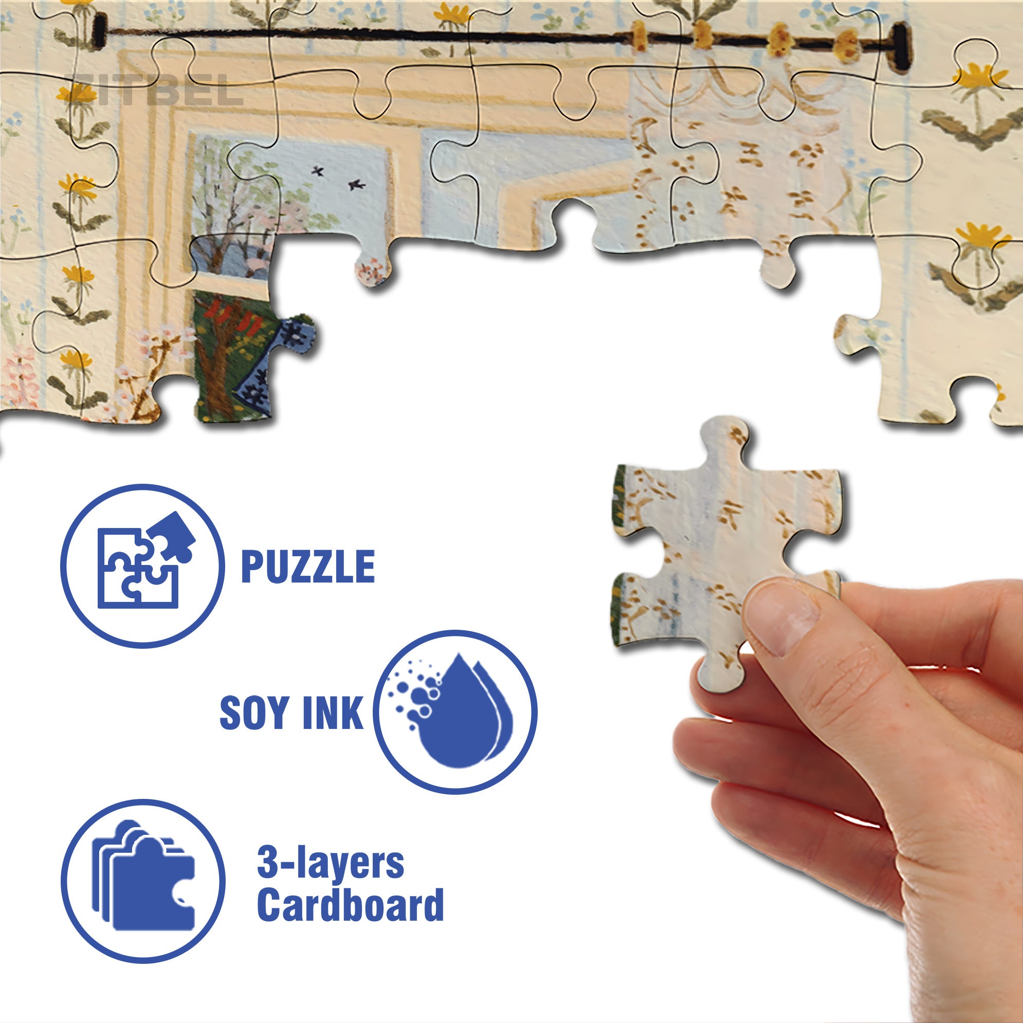 Catherine's Kitchen 500pcs/1000pcs Jigsaw Puzzle, Scratch-Resistant, Interactive Family Game & Brain-Boosting DIY Decor, Perfect for Halloween, Christmas & New Year Gifts, Family Puzzle Game