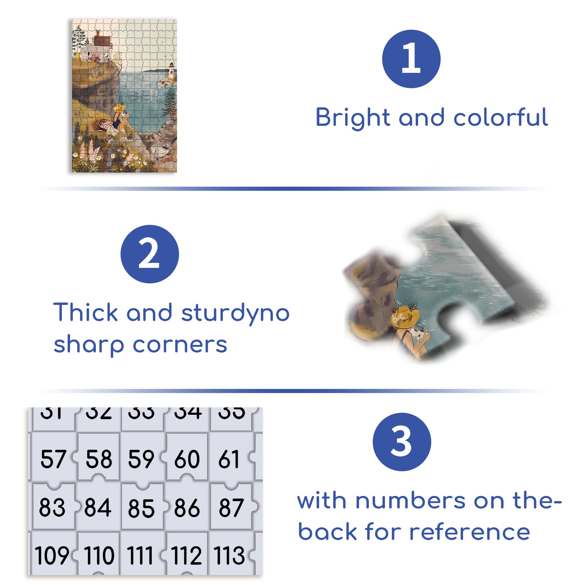 Empty Myself 500pcs/1000pcs Jigsaw Puzzle, Scratch-Resistant, Interactive Family Game & Brain-Boosting DIY Decor, Perfect for Halloween, Christmas & New Year Gifts, Family Puzzle Game