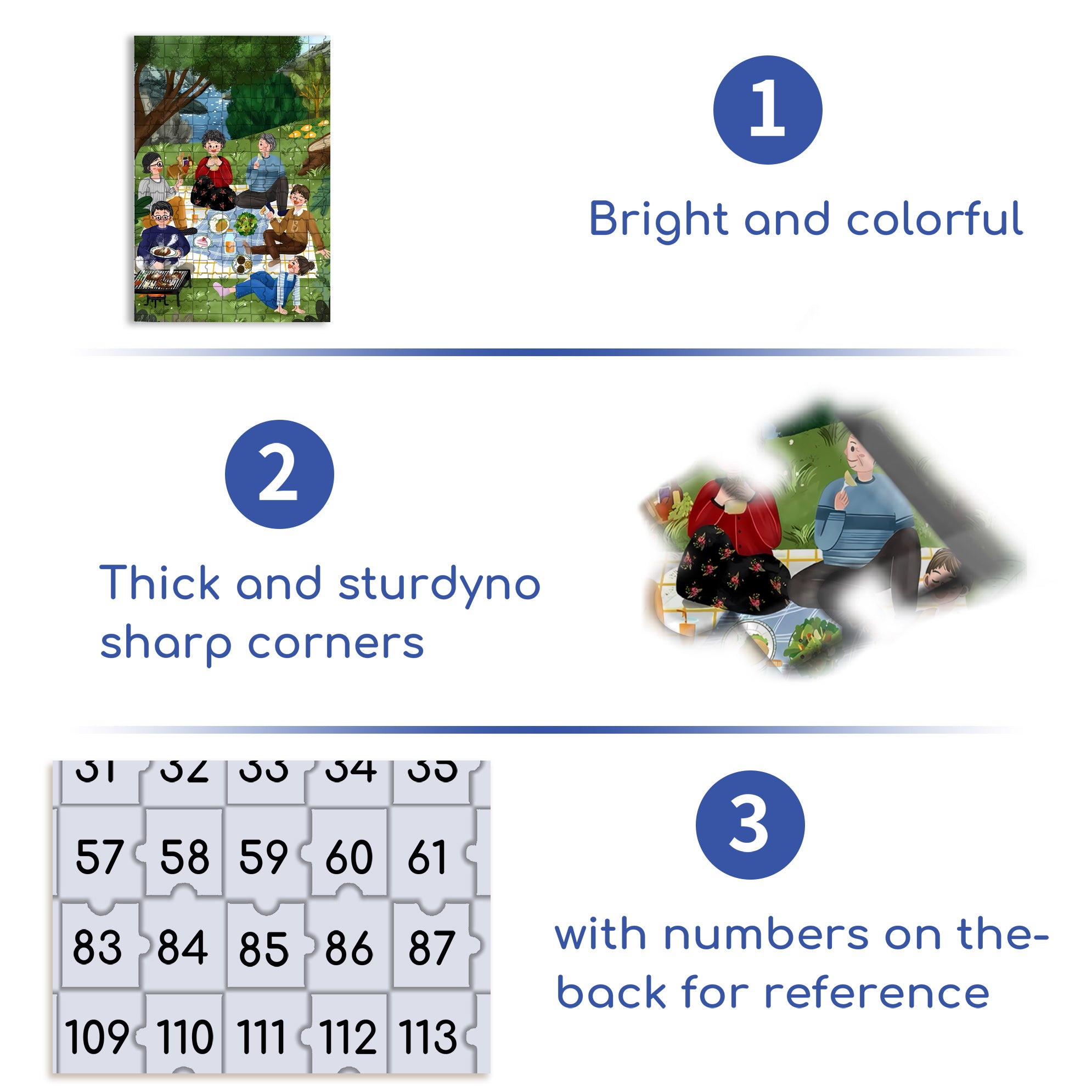 Family Activity 500pcs/1000pcs Jigsaw Puzzle, Scratch-Resistant, Interactive Family Game & Brain-Boosting DIY Decor, Perfect for Halloween, Christmas & New Year Gifts, Family Puzzle Game