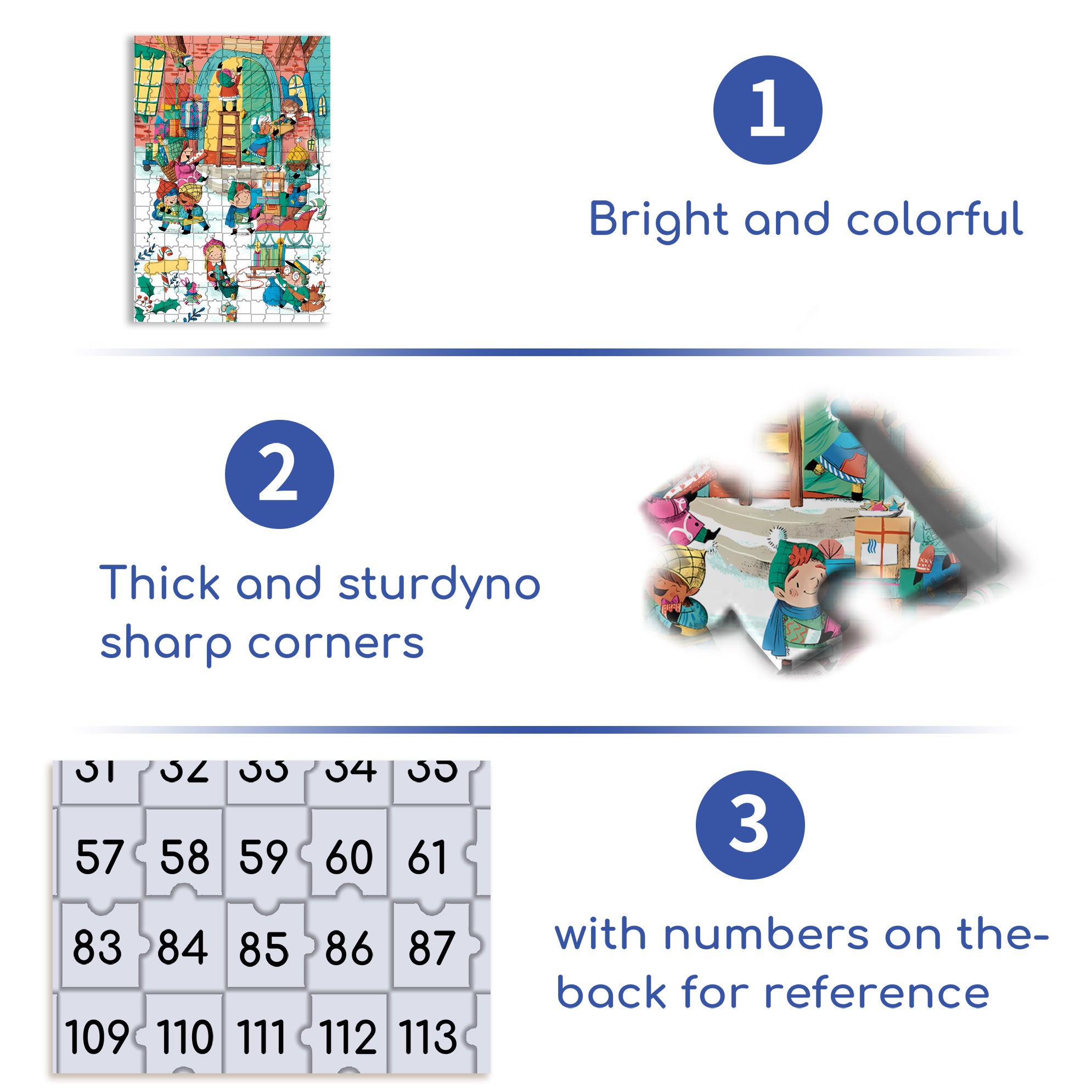 Play with snow! 500pcs/1000pcs Jigsaw Puzzle, Scratch-Resistant, Interactive Family Game & Brain-Boosting DIY Decor, Perfect for Halloween, Christmas & New Year Gifts, Family Puzzle Game