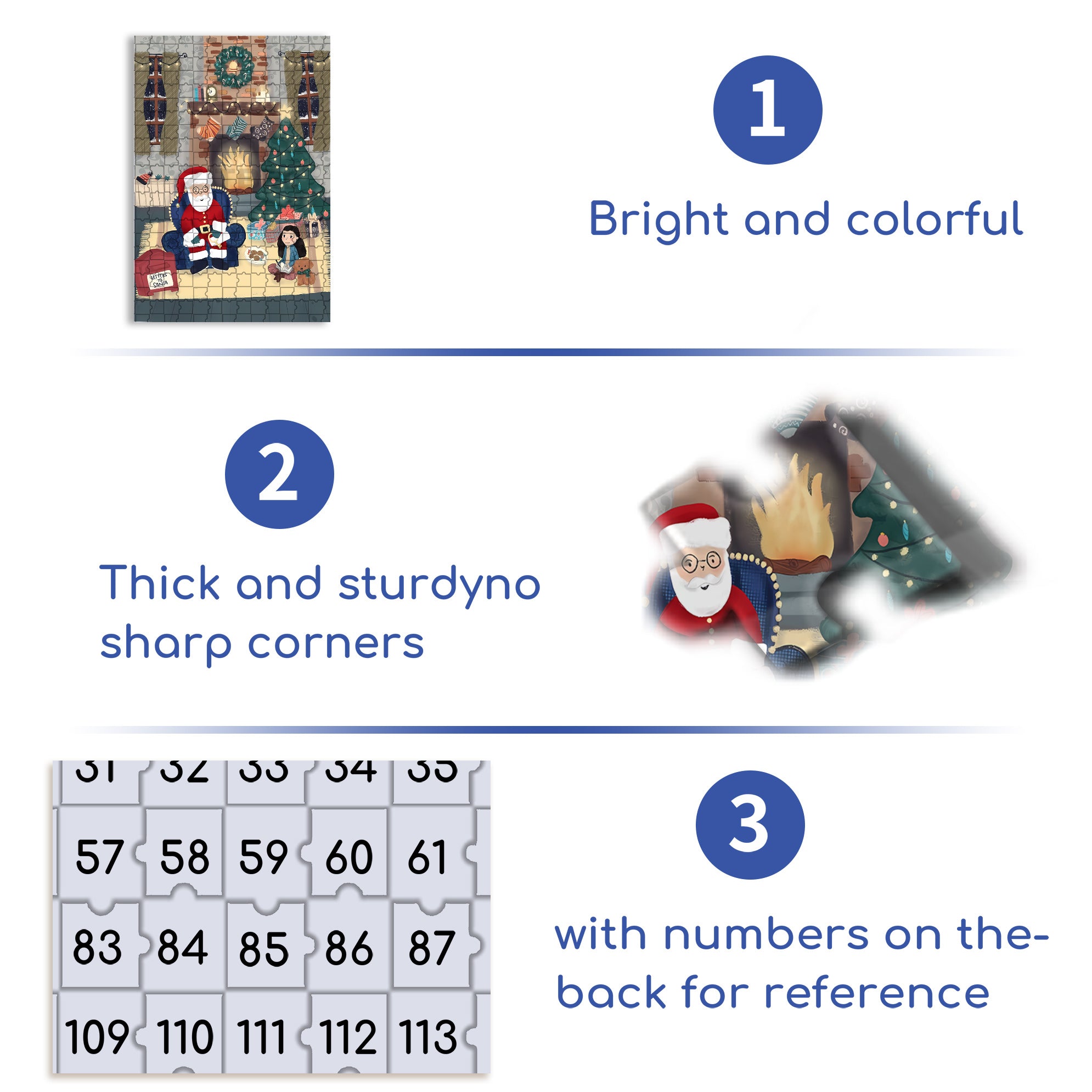 Snowy Night 500pcs/1000pcs Jigsaw Puzzle, Scratch-Resistant, Interactive Family Game & Brain-Boosting DIY Decor, Perfect for Halloween, Christmas & New Year Gifts, Family Puzzle Game