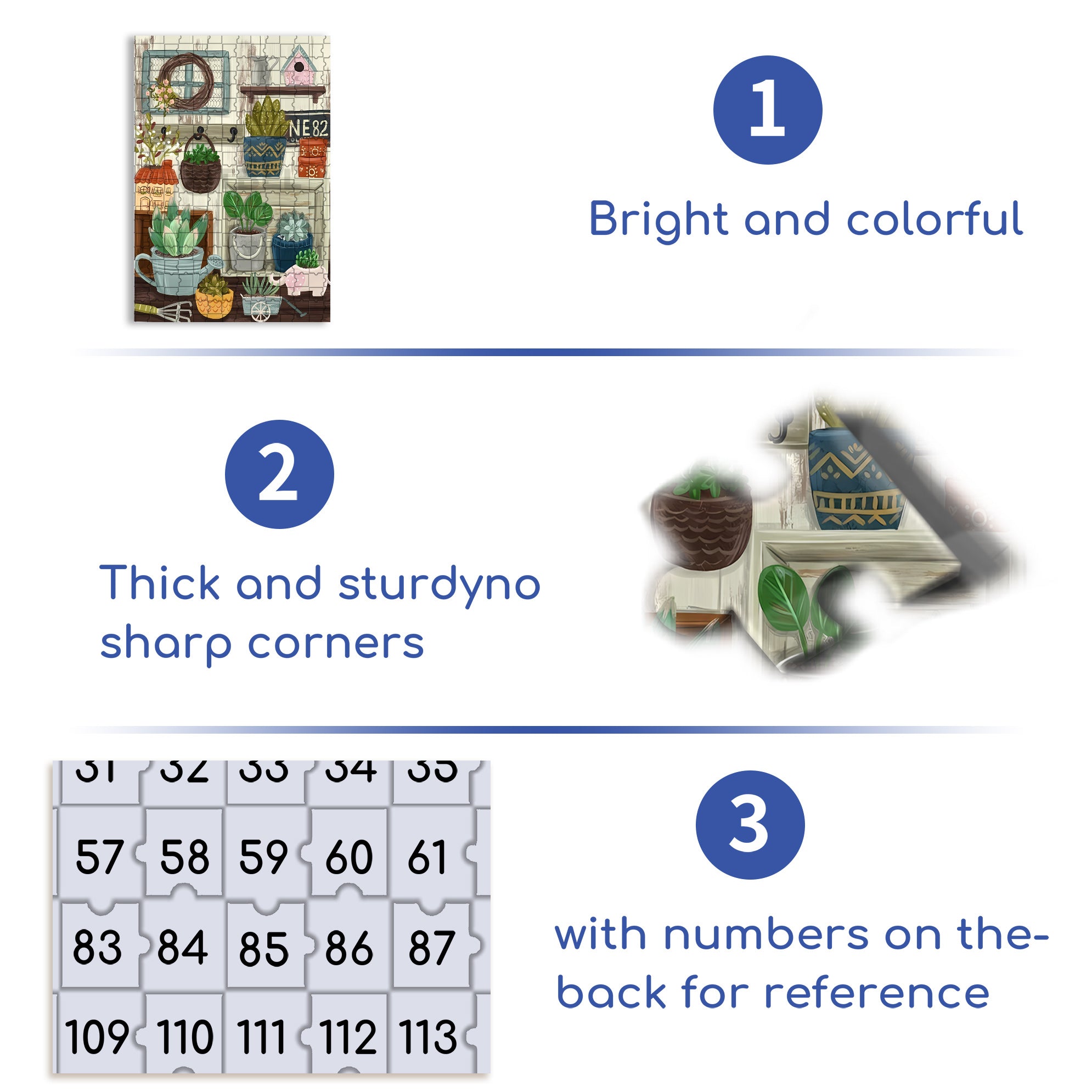 Bonsai 500pcs/1000pcs Jigsaw Puzzle, Scratch-Resistant, Interactive Family Game & Brain-Boosting DIY Decor, Perfect for Halloween, Christmas & New Year Gifts, Family Puzzle Game