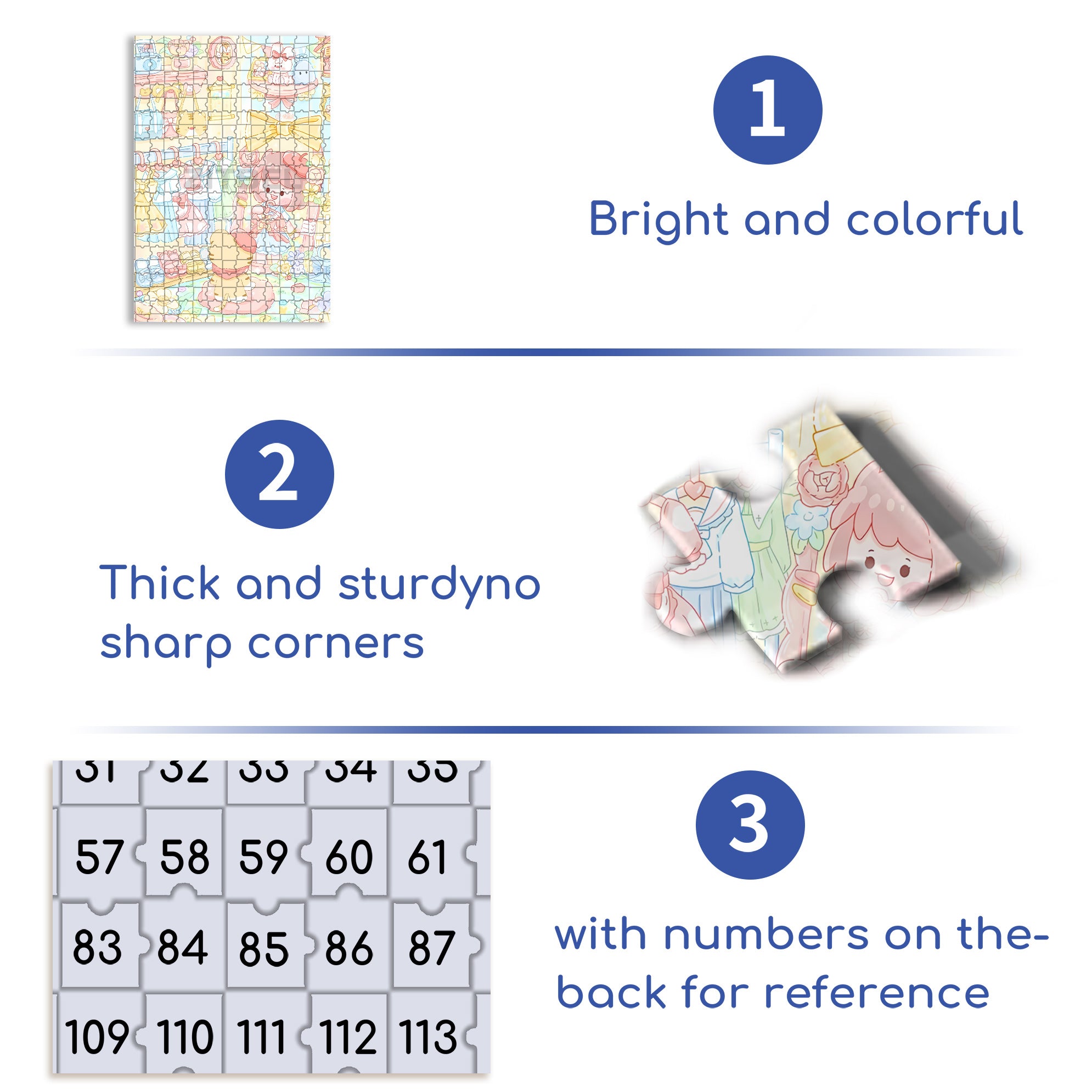 Fitting Room 500pcs/1000pcs Jigsaw Puzzle, Scratch-Resistant, Interactive Family Game & Brain-Boosting DIY Decor, Perfect for Halloween, Christmas & New Year Gifts, Family Puzzle Game