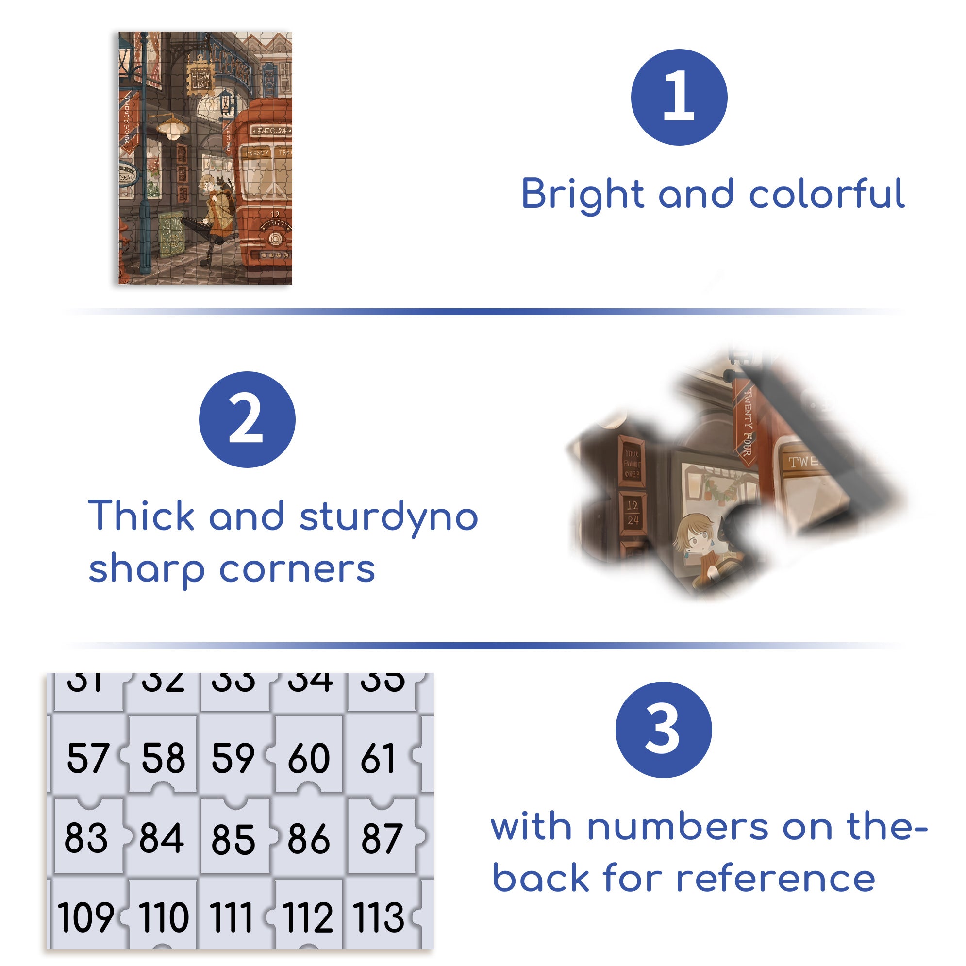 Get Off 500pcs/1000pcs Jigsaw Puzzle, Scratch-Resistant, Interactive Family Game & Brain-Boosting DIY Decor, Perfect for Halloween, Christmas & New Year Gifts, Family Puzzle Game