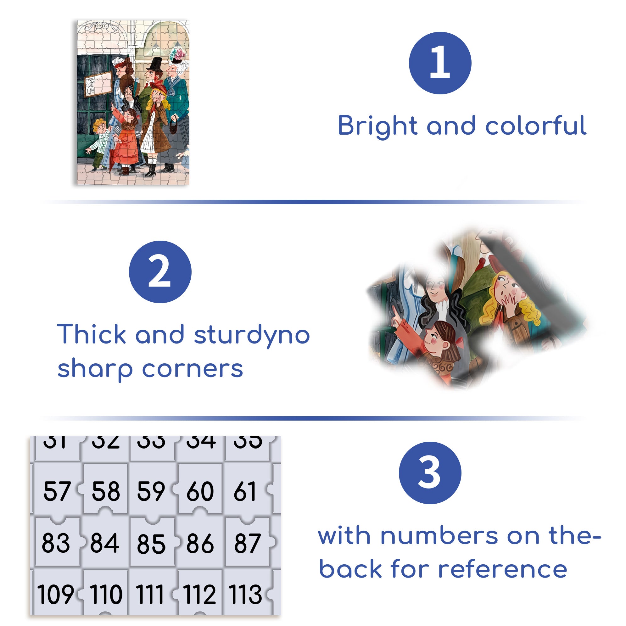 Line Up 500pcs/1000pcs Jigsaw Puzzle, Scratch-Resistant, Interactive Family Game & Brain-Boosting DIY Decor, Perfect for Halloween, Christmas & New Year Gifts, Family Puzzle Game