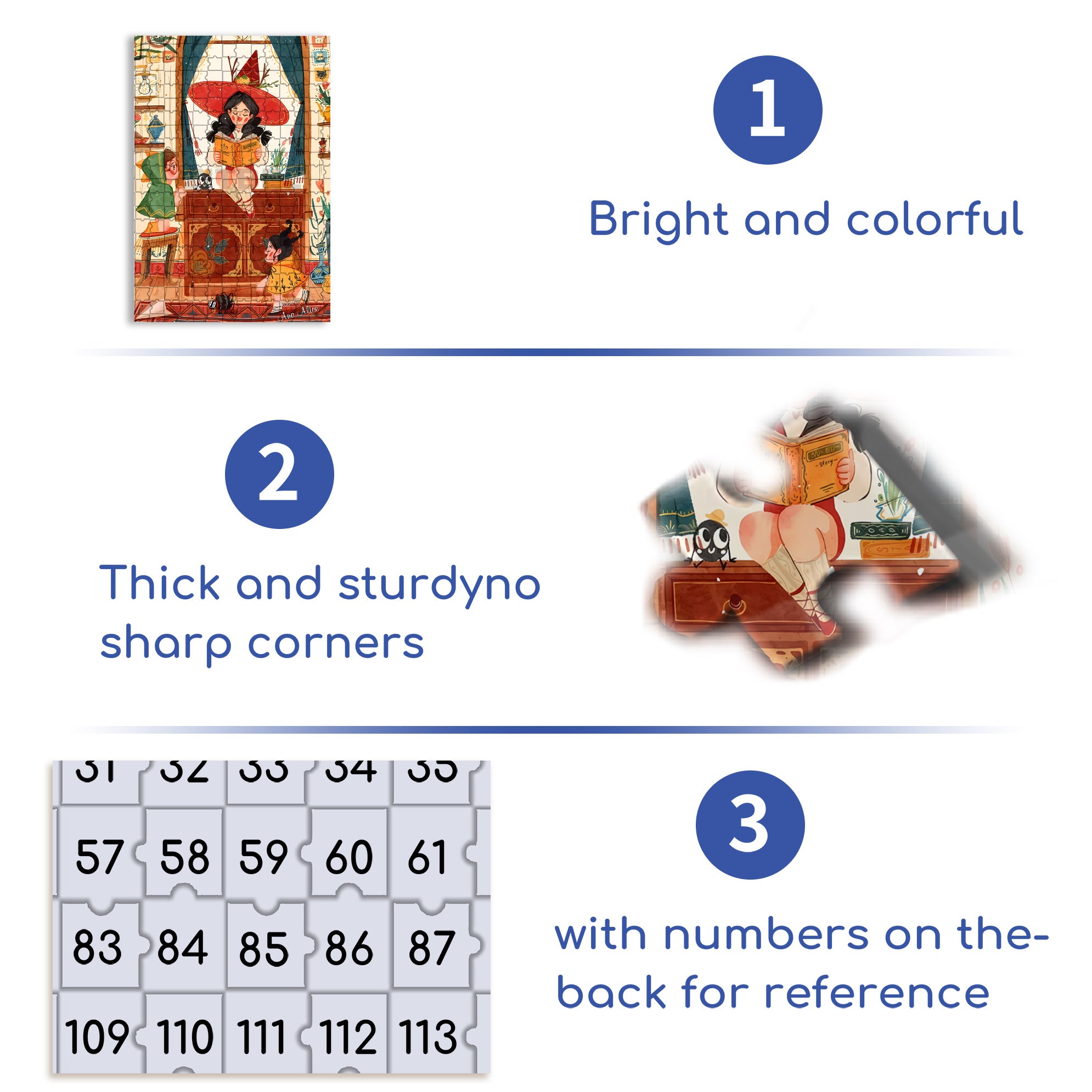Listen To Me 500pcs/1000pcs Jigsaw Puzzle, Scratch-Resistant, Interactive Family Game & Brain-Boosting DIY Decor, Perfect for Halloween, Christmas & New Year Gifts, Family Puzzle Game