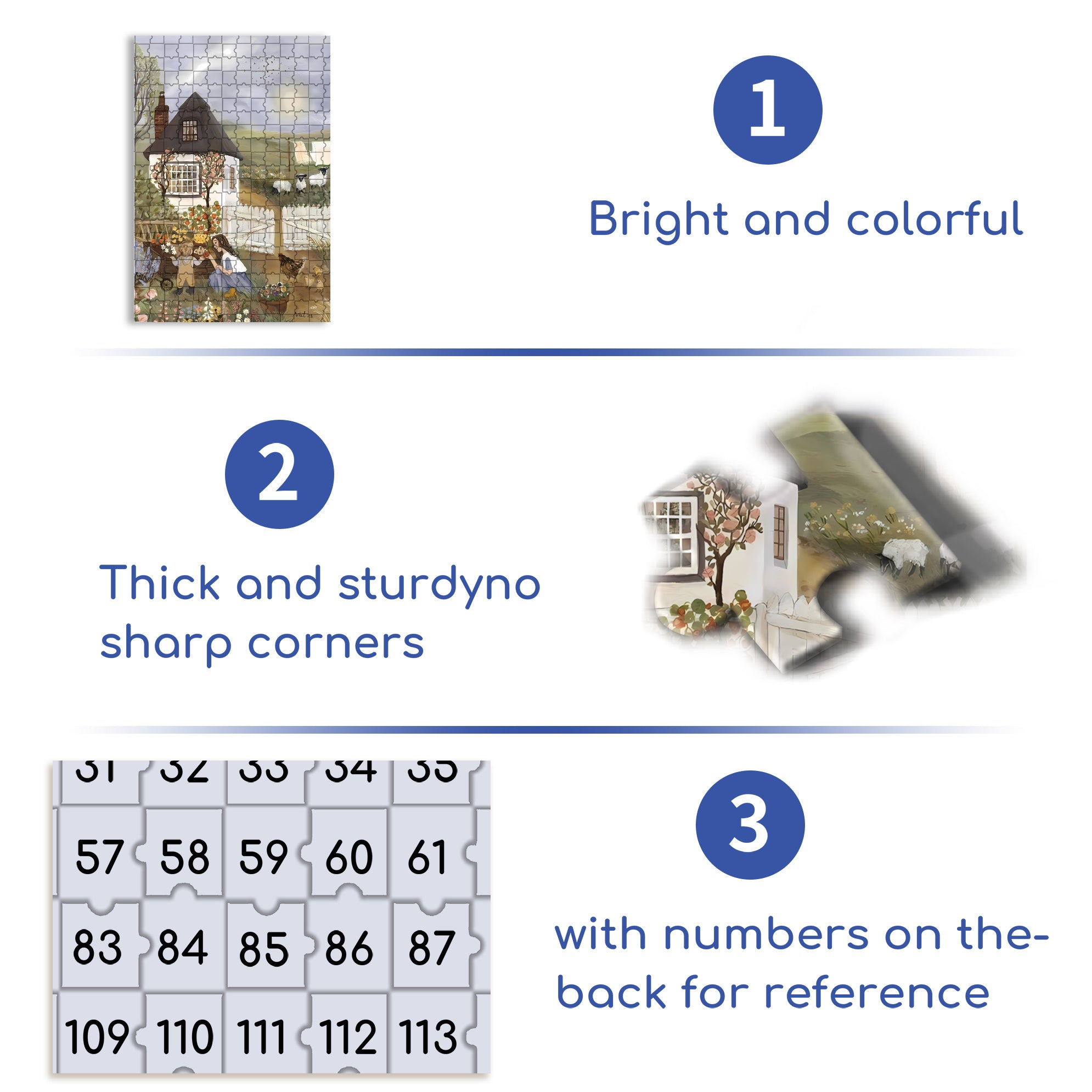 With Mom Together 500pcs/1000pcs Jigsaw Puzzle, Scratch-Resistant, Interactive Family Game & Brain-Boosting DIY Decor, Perfect for Halloween, Christmas & New Year Gifts, Family Puzzle Game