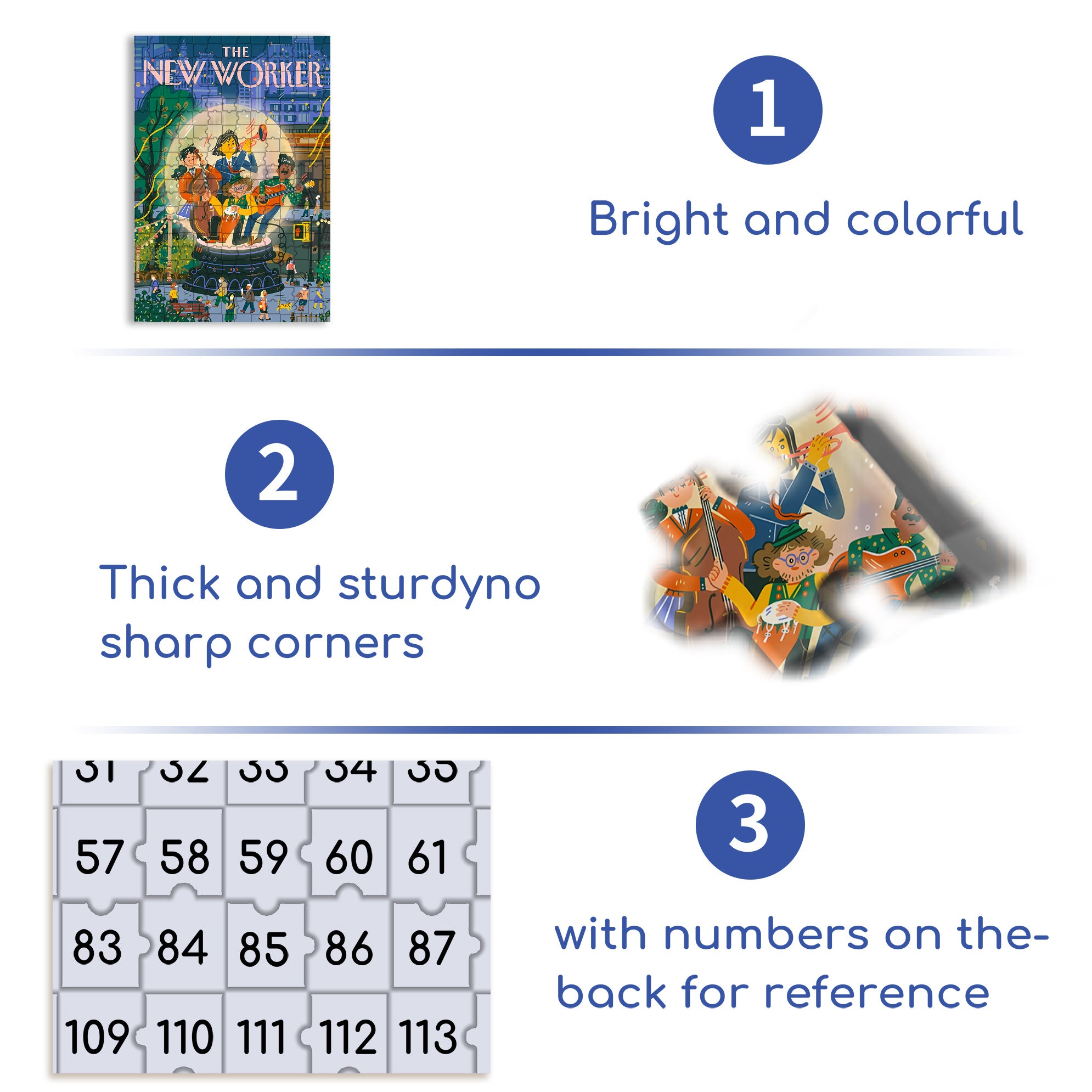 Central Park 500pcs/1000pcs Jigsaw Puzzle, Scratch-Resistant, Interactive Family Game & Brain-Boosting DIY Decor, Perfect for Halloween, Christmas & New Year Gifts, Family Puzzle Game