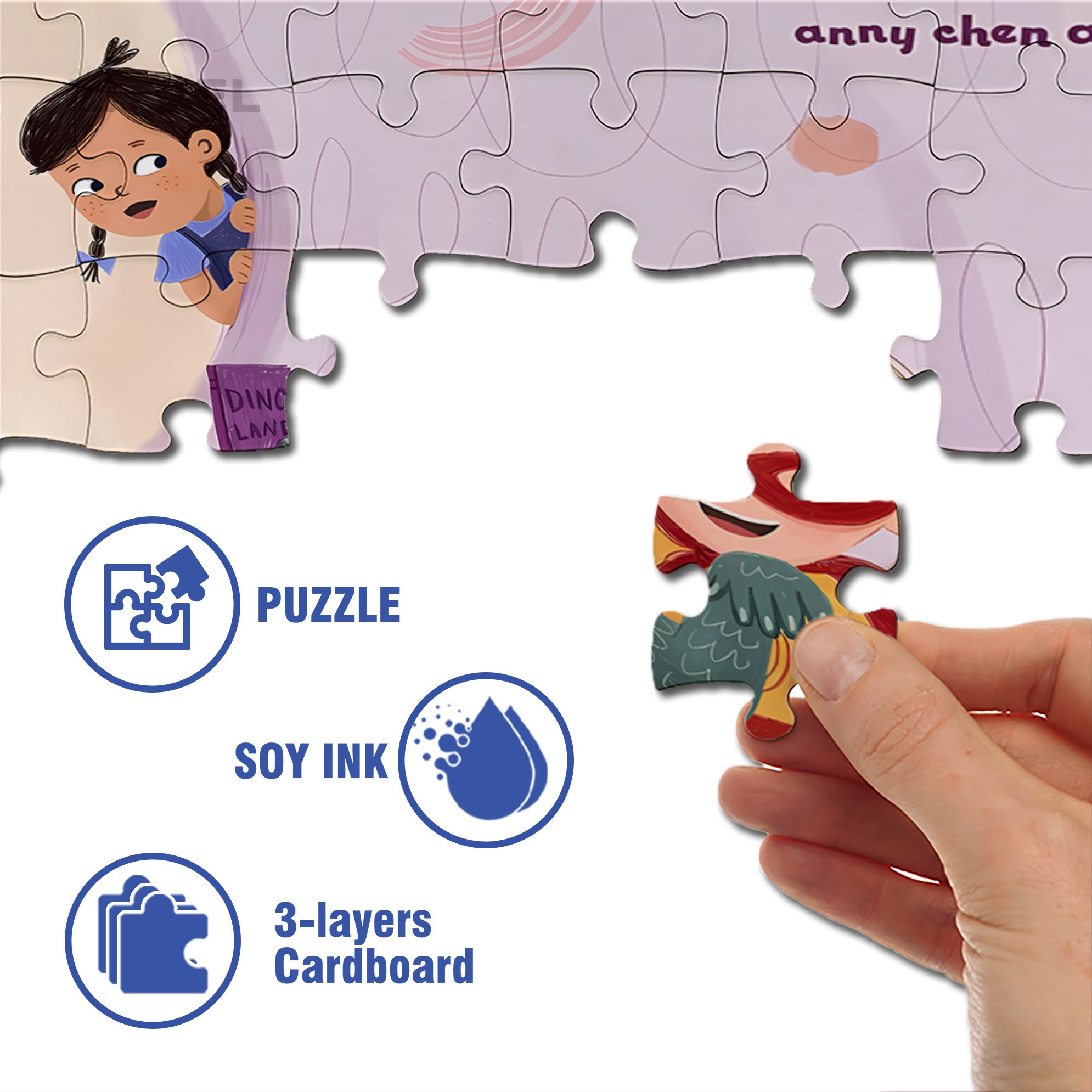 Cosplay 500pcs/1000pcs Jigsaw Puzzle, Scratch-Resistant, Interactive Family Game & Brain-Boosting DIY Decor, Perfect for Halloween, Christmas & New Year Gifts, Family Puzzle Game