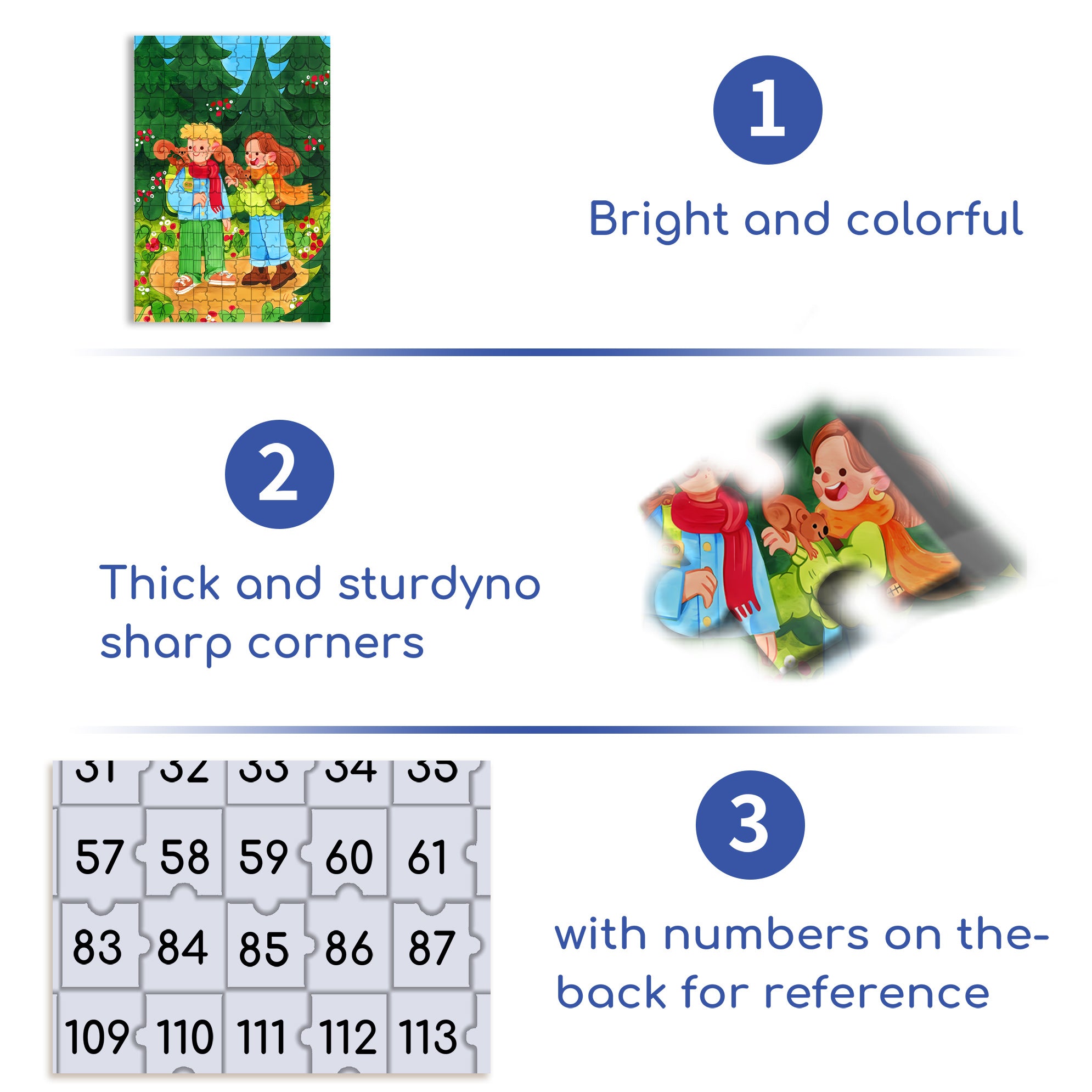 Excursion 500pcs/1000pcs Jigsaw Puzzle, Scratch-Resistant, Interactive Family Game & Brain-Boosting DIY Decor, Perfect for Halloween, Christmas & New Year Gifts, Family Puzzle Game