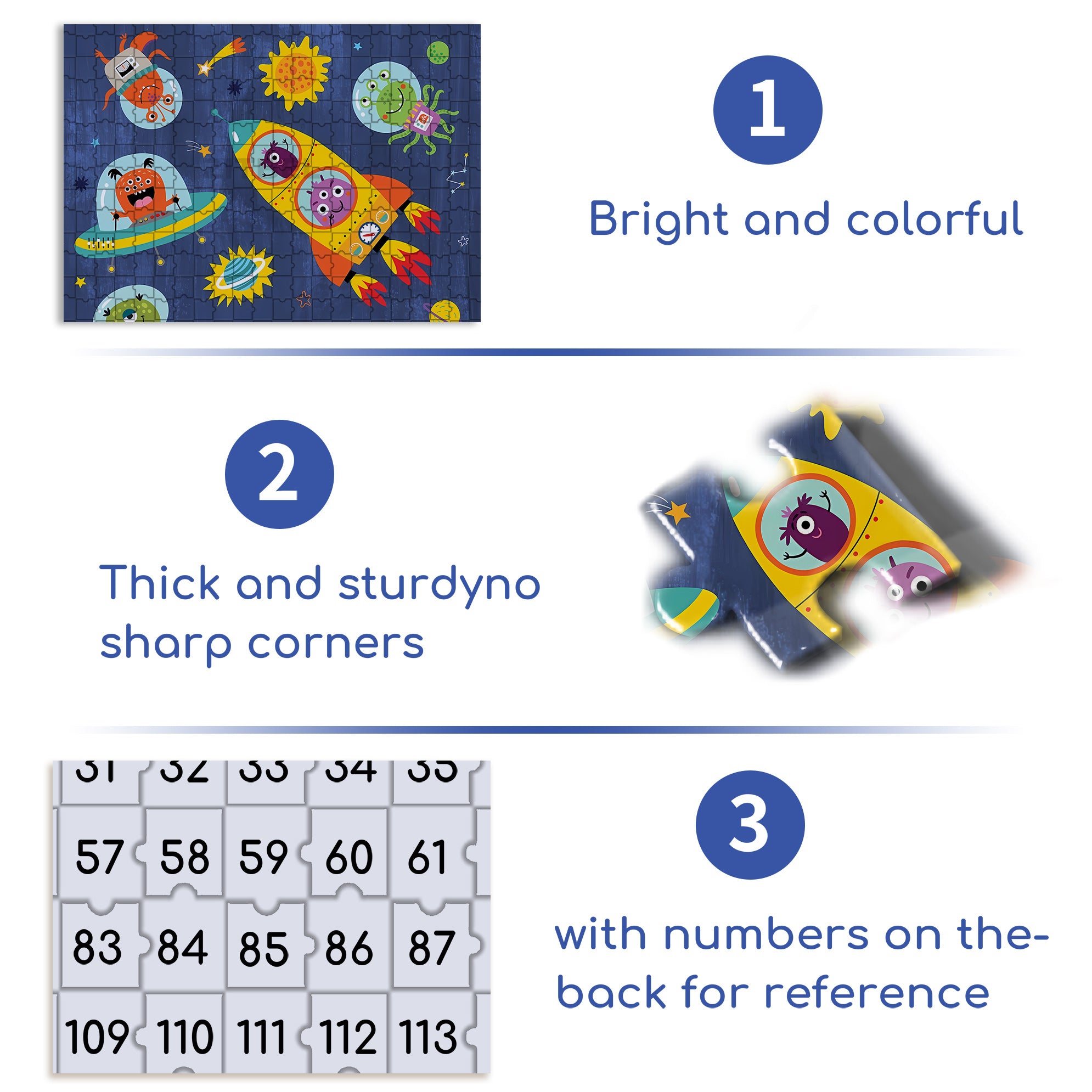 Explore The Universe 500pcs/1000pcs Jigsaw Puzzle, Scratch-Resistant, Interactive Family Game & Brain-Boosting DIY Decor, Perfect for Halloween, Christmas & New Year Gifts, Family Puzzle Game