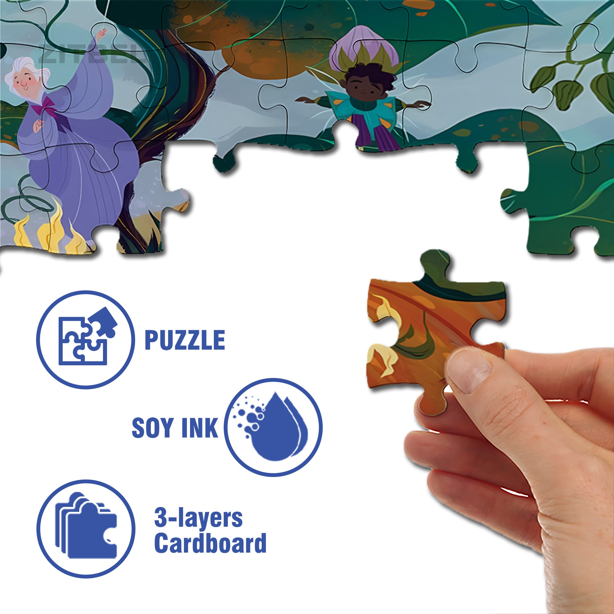 Giant Pumpkin 500pcs/1000pcs Jigsaw Puzzle, Scratch-Resistant, Interactive Family Game & Brain-Boosting DIY Decor, Perfect for Halloween, Christmas & New Year Gifts, Family Puzzle Game