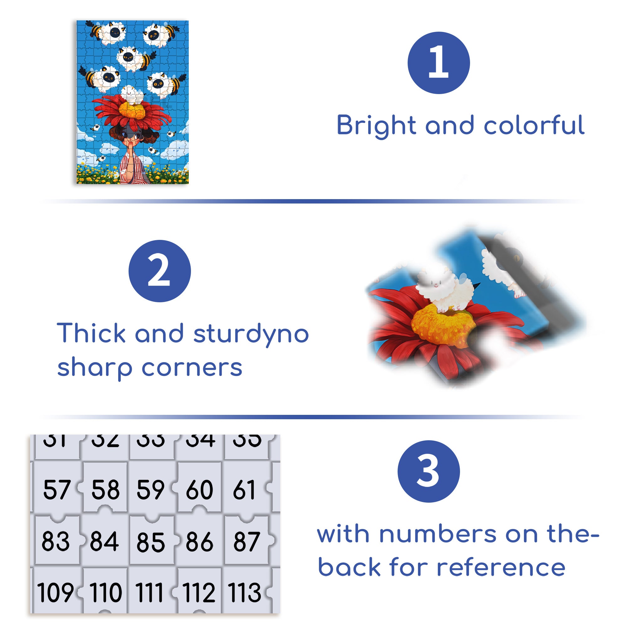 Judy's Fantasy 500pcs/1000pcs Jigsaw Puzzle, Scratch-Resistant, Interactive Family Game & Brain-Boosting DIY Decor, Perfect for Halloween, Christmas & New Year Gifts, Family Puzzle Game