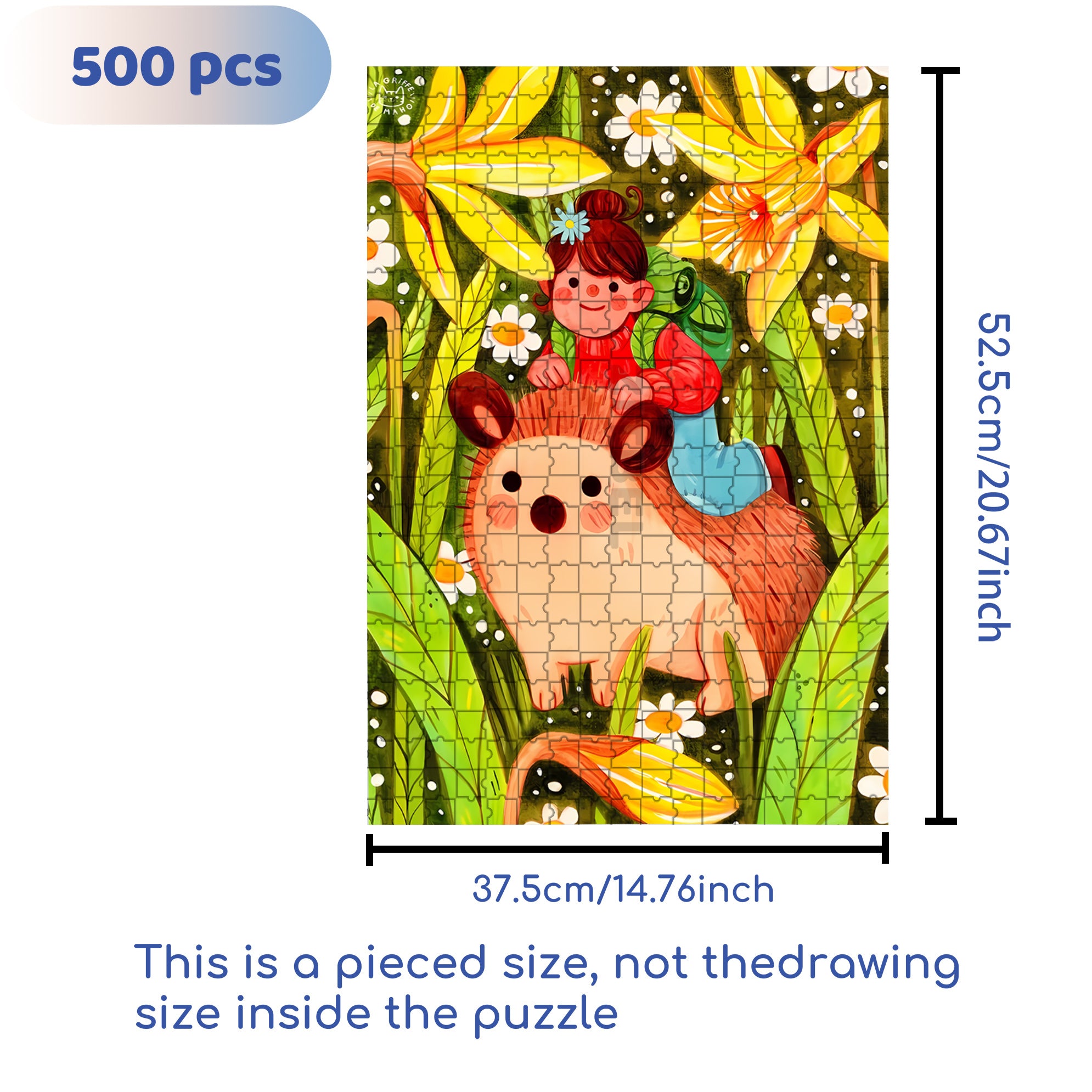 Smile 500pcs/1000pcs Jigsaw Puzzle, Scratch-Resistant, Interactive Family Game & Brain-Boosting DIY Decor, Perfect for Halloween, Christmas & New Year Gifts, Family Puzzle Game