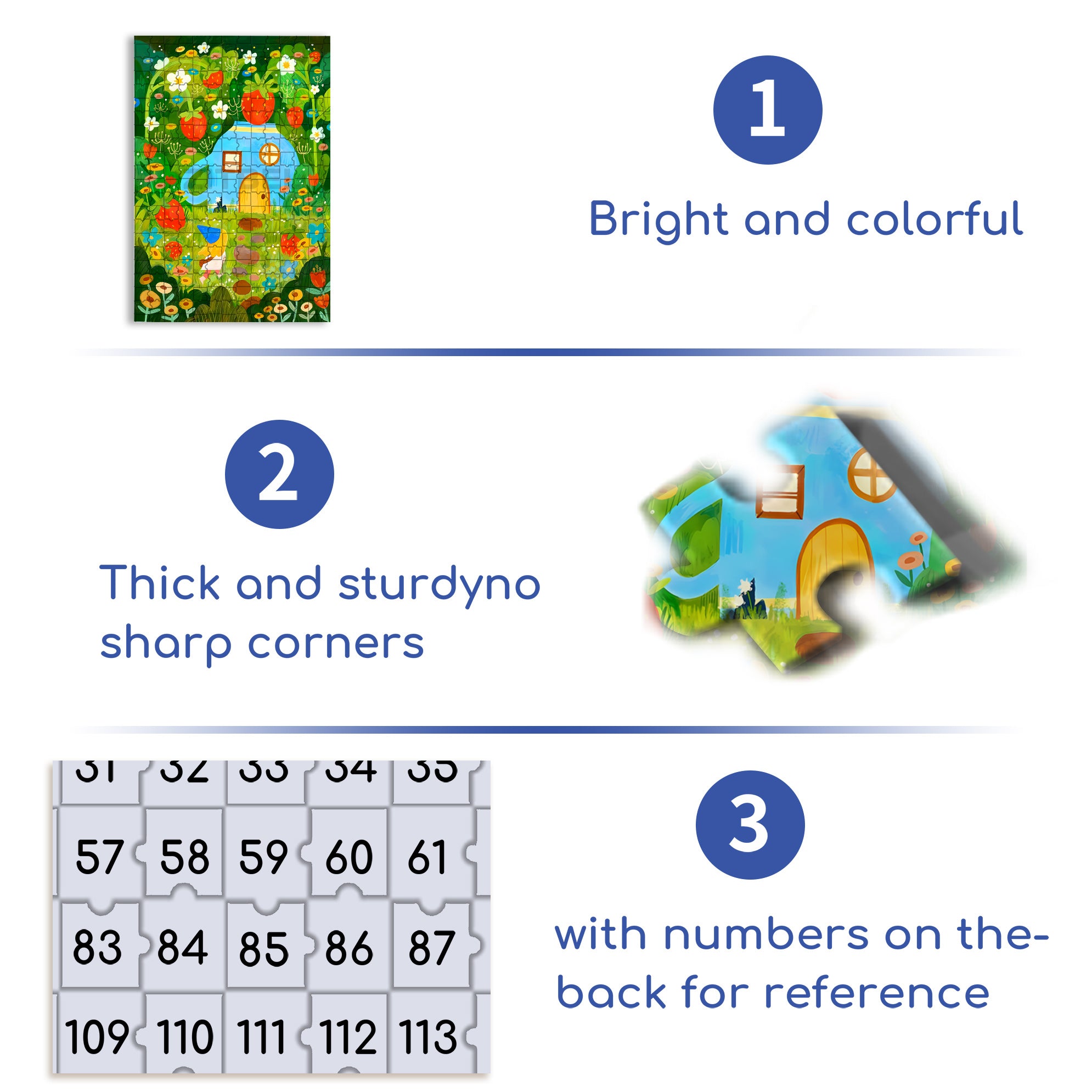 Strawberry Park 500pcs/1000pcs Jigsaw Puzzle, Scratch-Resistant, Interactive Family Game & Brain-Boosting DIY Decor, Perfect for Halloween, Christmas & New Year Gifts, Family Puzzle Game